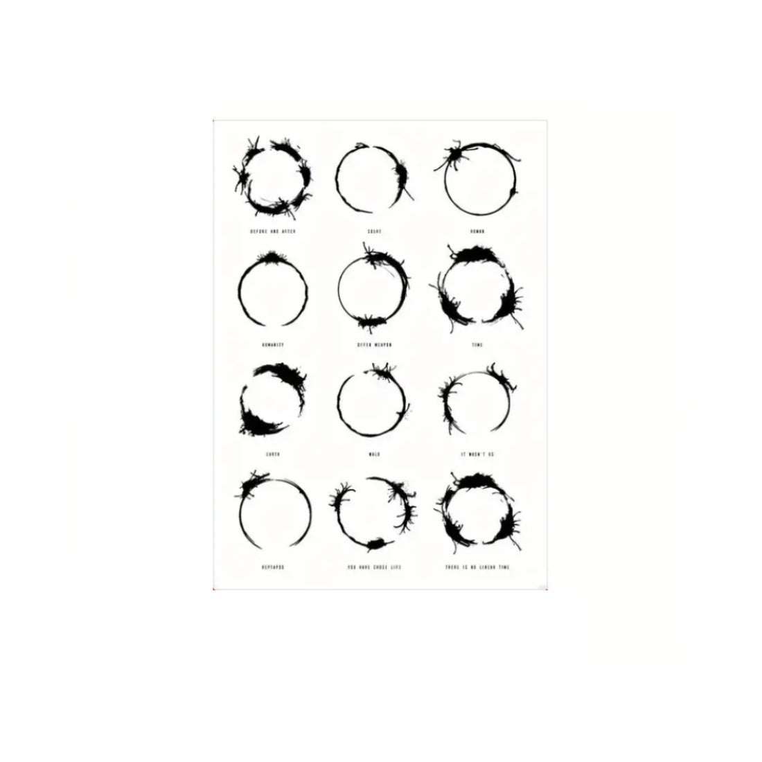 Ink Painting Print Unframed Poster (50.04x70.1cm) - 1 Piece - ملصق - Store 974 | ستور ٩٧٤