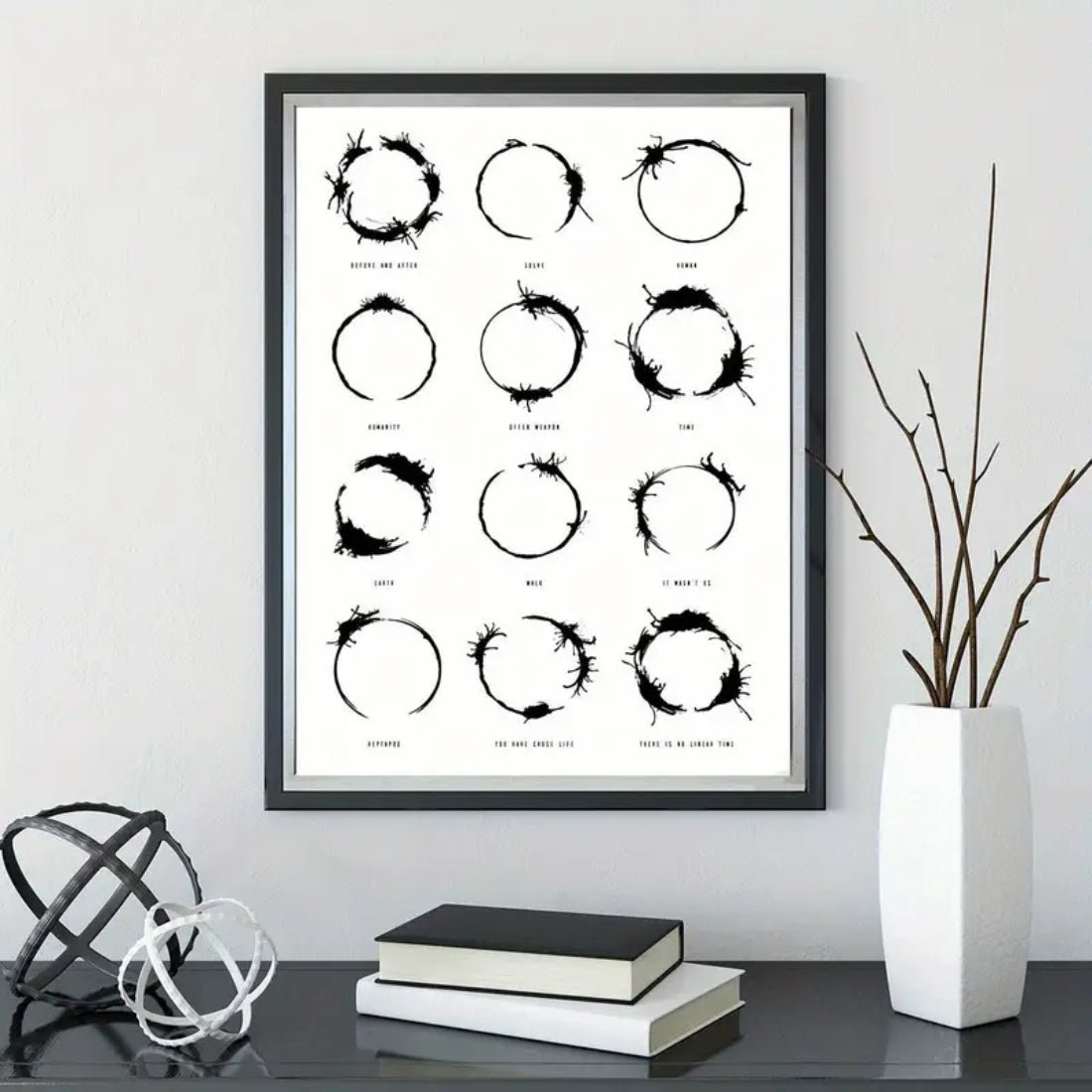 Ink Painting Print Unframed Poster (50.04x70.1cm) - 1 Piece - ملصق - Store 974 | ستور ٩٧٤