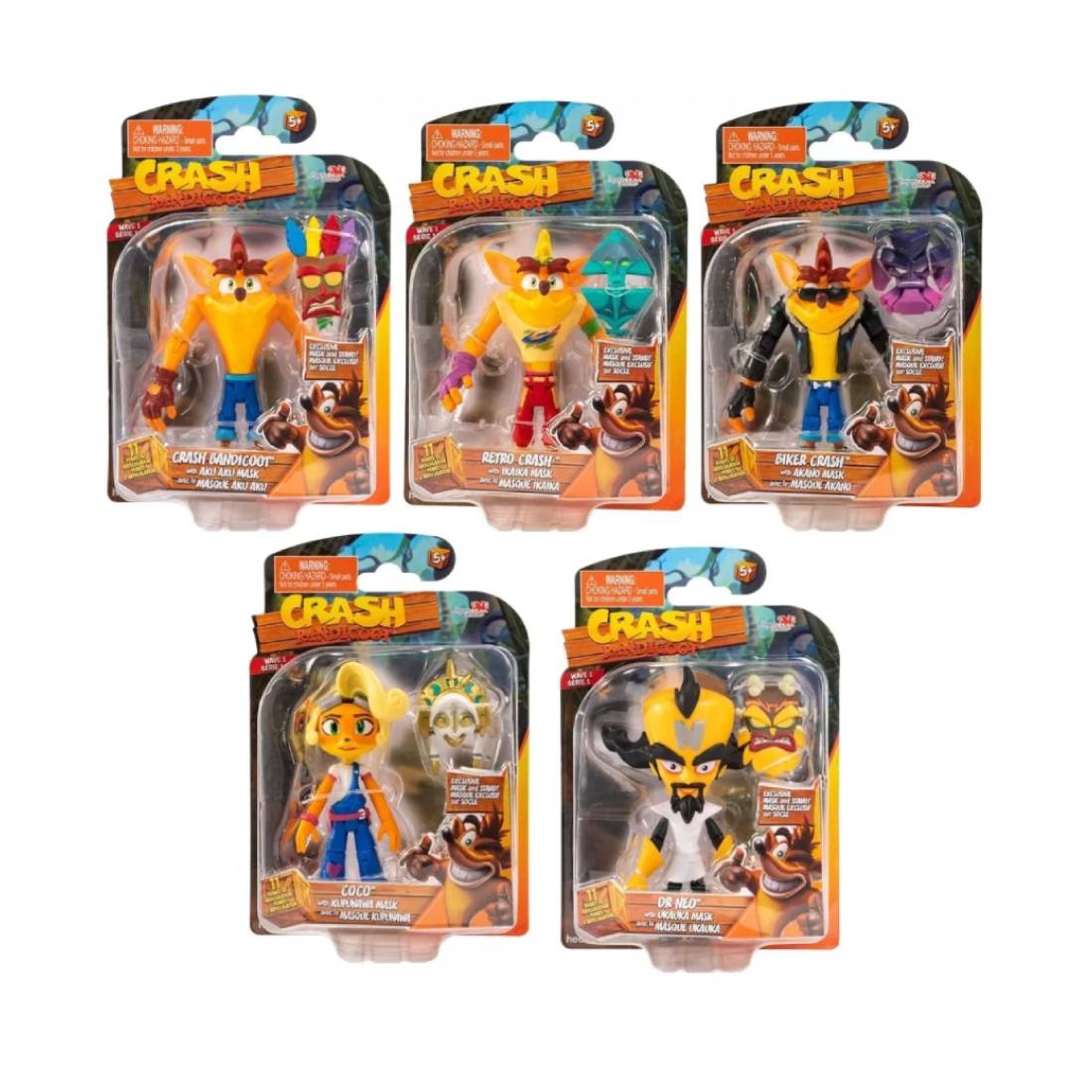 HeadStart Crash Bandicoot Figure - mجsm HeadStart Crash Bandicoot Figure - mجsm