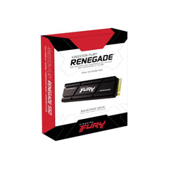 Kingston FURY Renegade 4TB PCIe 4.0 NVMe M.2 Internal SSD with Heatsink - مساحة تخزين