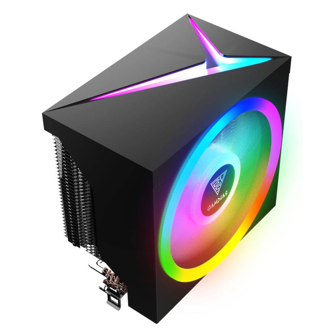 Gamdias BOREAS M1-610 High Airflow PWN Fan- Black - مبرد Gamdias BOREAS M1-610 High Airflow PWN Fan- Black - مبرد