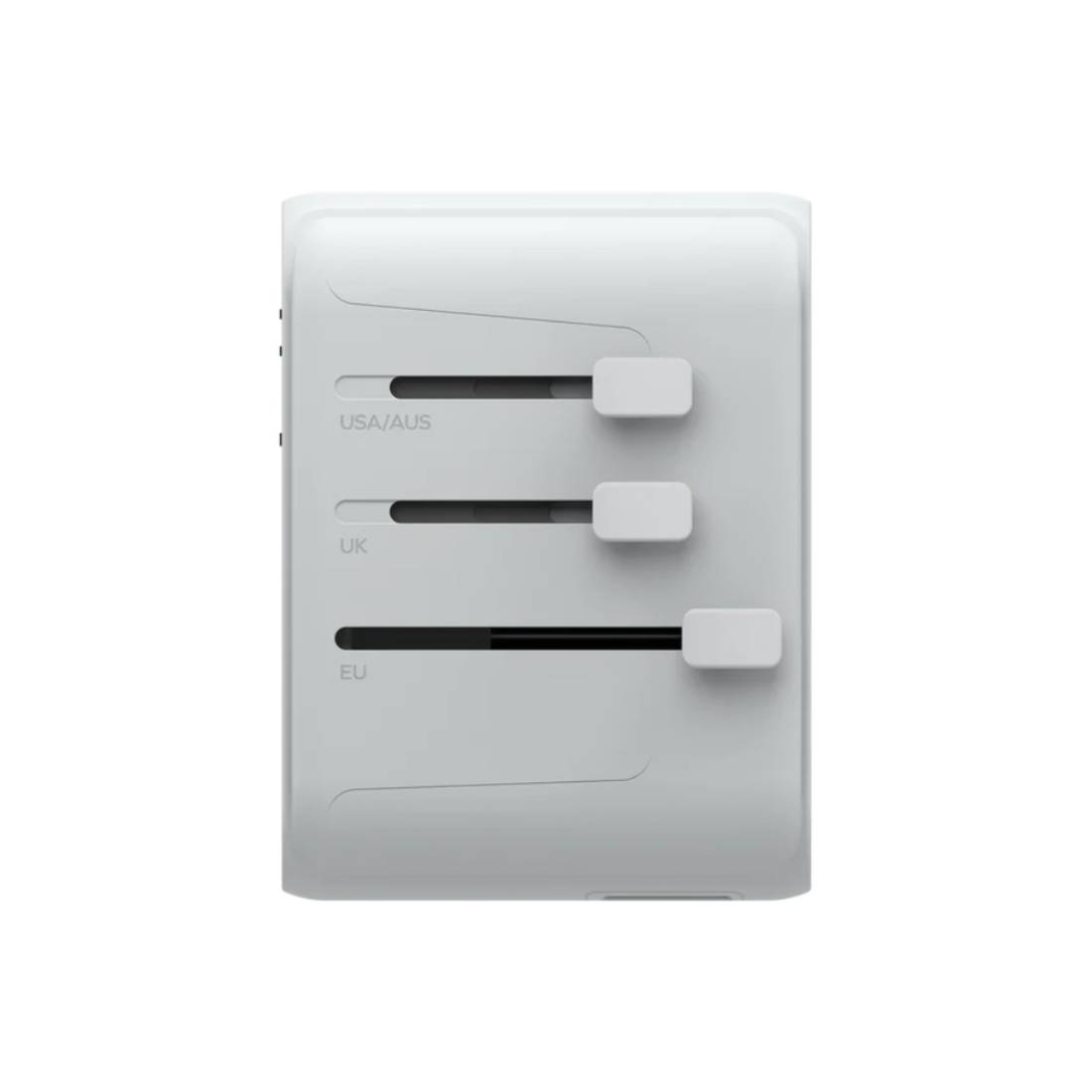 Momax 1World PD35W 5 Ports AC Travel Charger - White - شaحn Momax 1World PD35W 5 Ports AC Travel Charger - White - شaحn