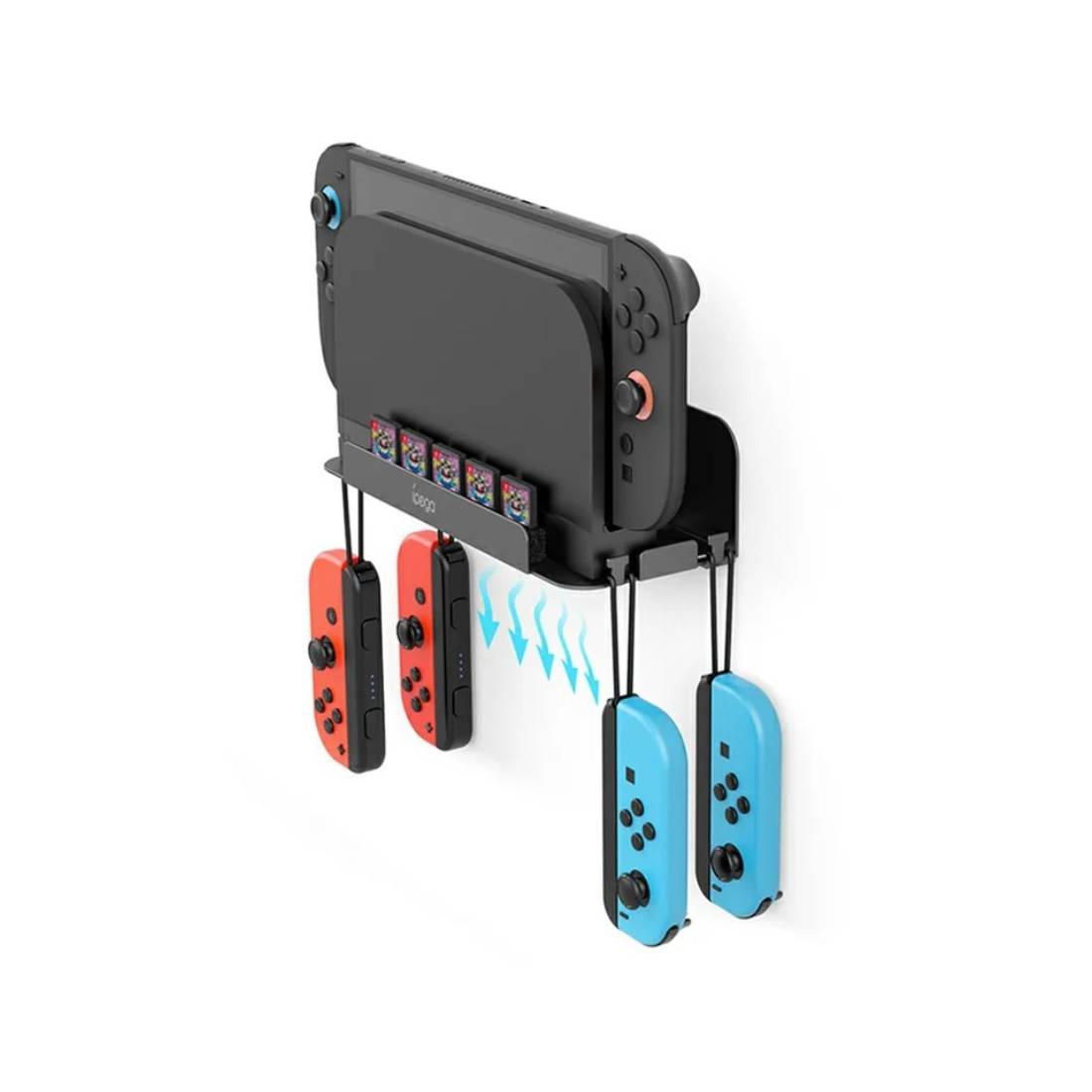 Nintendo Switch 2 Metal Wall Mount Stand - اكسسوارات - Store974 Electronics WLL | ستور٩٧٤ للالكترونيات ذ.م.م