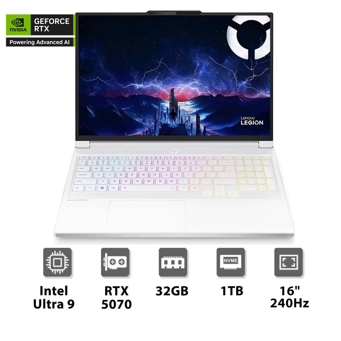 Lenovo Legion Pro 7 Ultra 9 RTX 5070 8GB 32GB Ram 2TB SSD 16