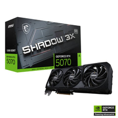 MSI GeForce RTX™ 5070 12G SHADOW 3X OC Graphics Card - ﻛﺮت اﻟﺸﺎﺷﺔ