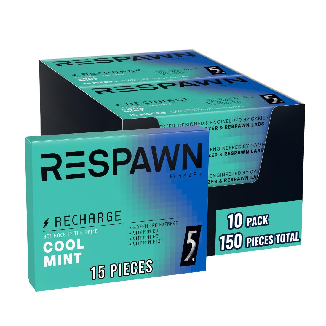 Respawn Cool Mint Chewing Gum - علكة Respawn Cool Mint Chewing Gum - علكة