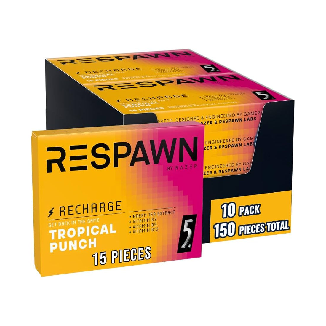 Respawn Tropical Punch Chewing Gum - علكة Respawn Tropical Punch Chewing Gum - علكة