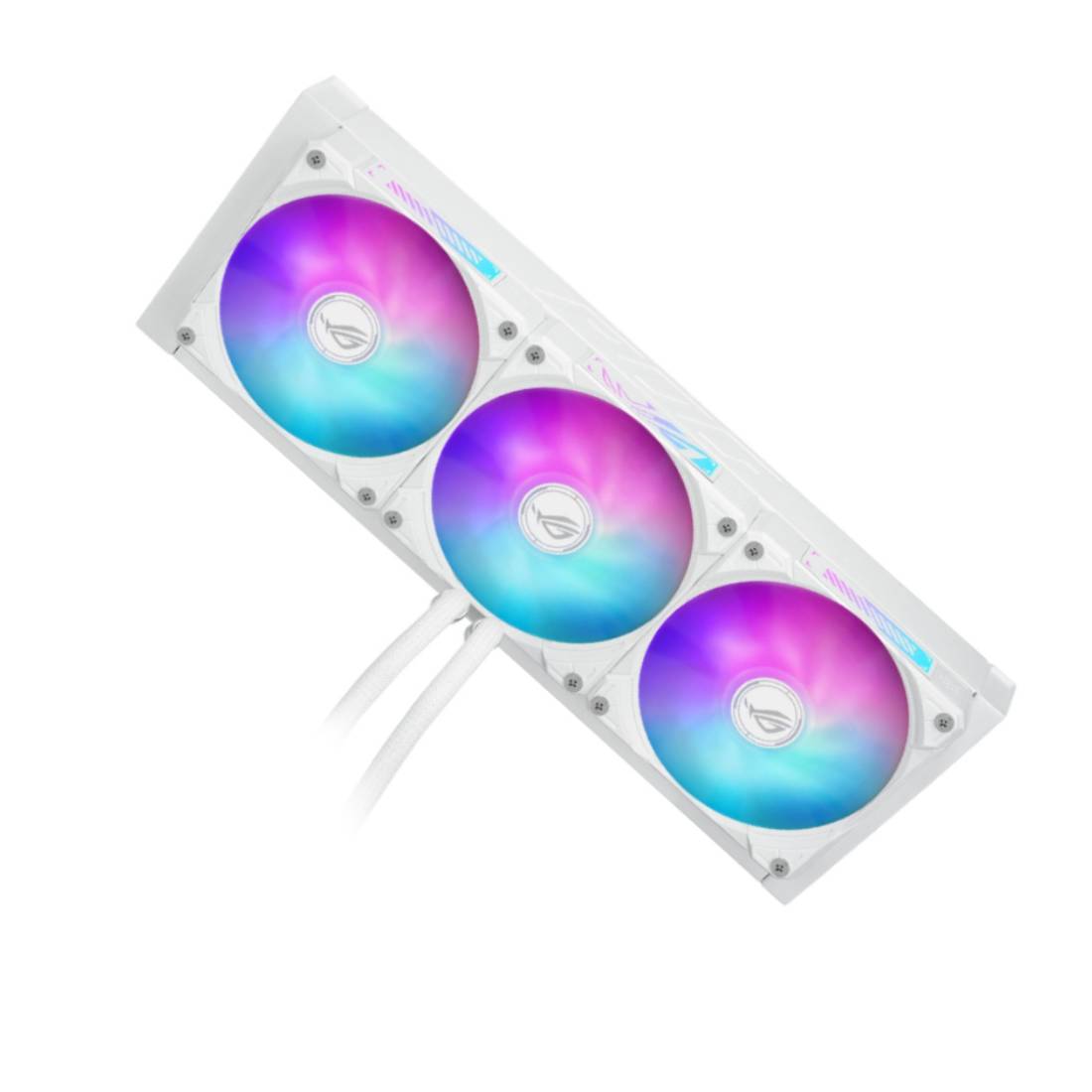 Asus ROG RYUO IV SLC III 360 ARGB Liquid Cooler - White - مبرد