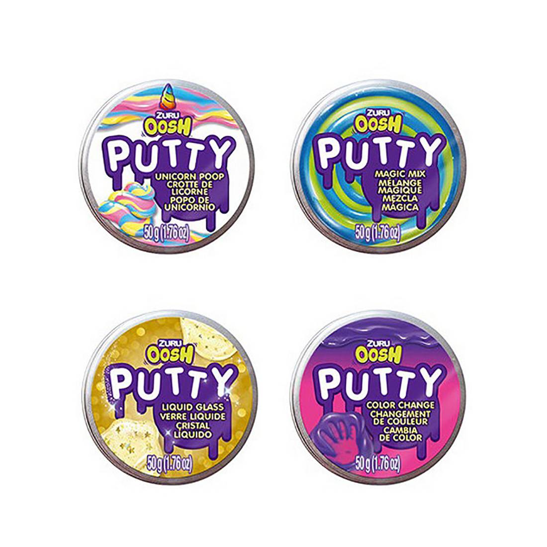 Zuru Oosh Putty Standard Series 4 Blistercard - أكسسوار