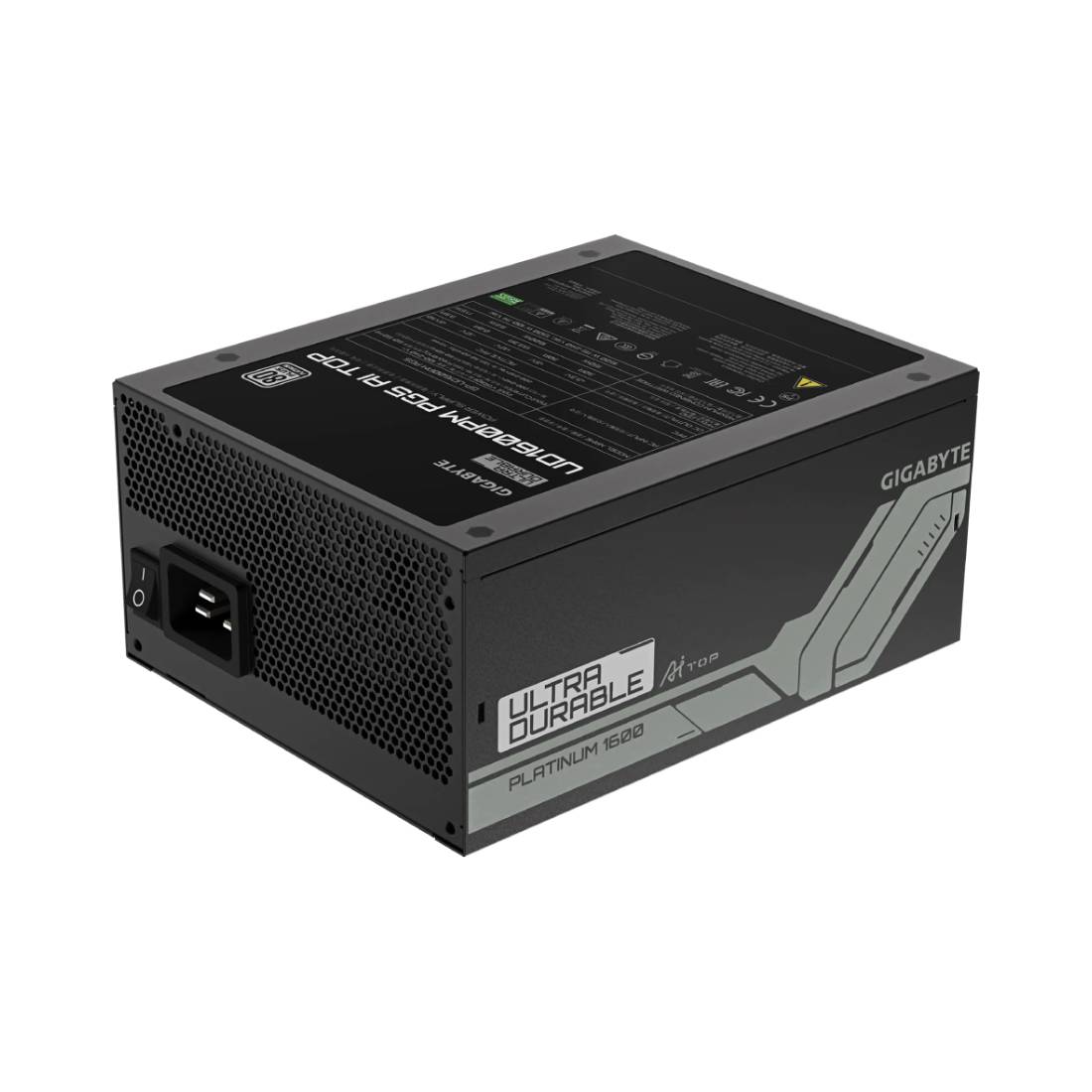 Gigabyte UD1600PM PG5 AI TOP 1600W 80+ Plat Fully Modular Power Supply - مزود الطاقة Gigabyte UD1600PM PG5 AI TOP 1600W 80+ Plat Fully Modular Power Supply - مزود الطاقة