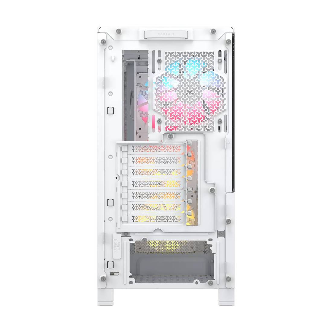 Corsair FRAME 4000D LCD RS ARGB Premium Mid-Tower PC Case- White - صندوق Corsair FRAME 4000D LCD RS ARGB Premium Mid-Tower PC Case- White - صندوق