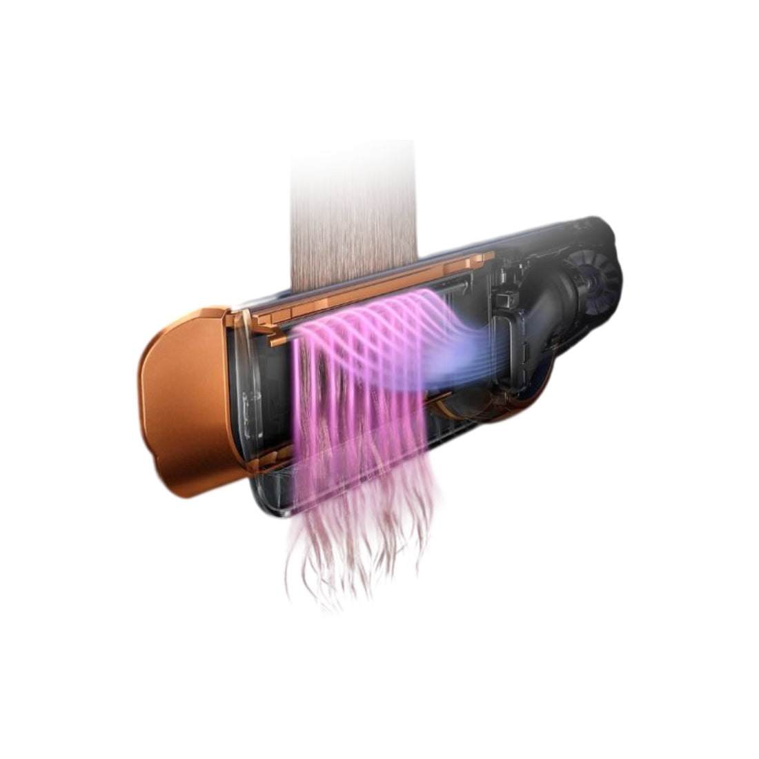 Dyson HT01 Airstrait (Amber Silk) - مملس الشعر Dyson HT01 Airstrait (Amber Silk) - مملس الشعر