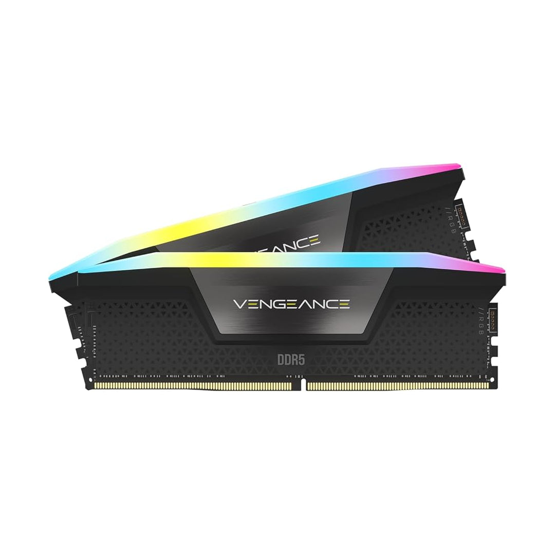 (Pre-Owned) Vengeance 96gb (2x48gb) 6400Mhz- Black - الذاكرة العشوائية مستعملة