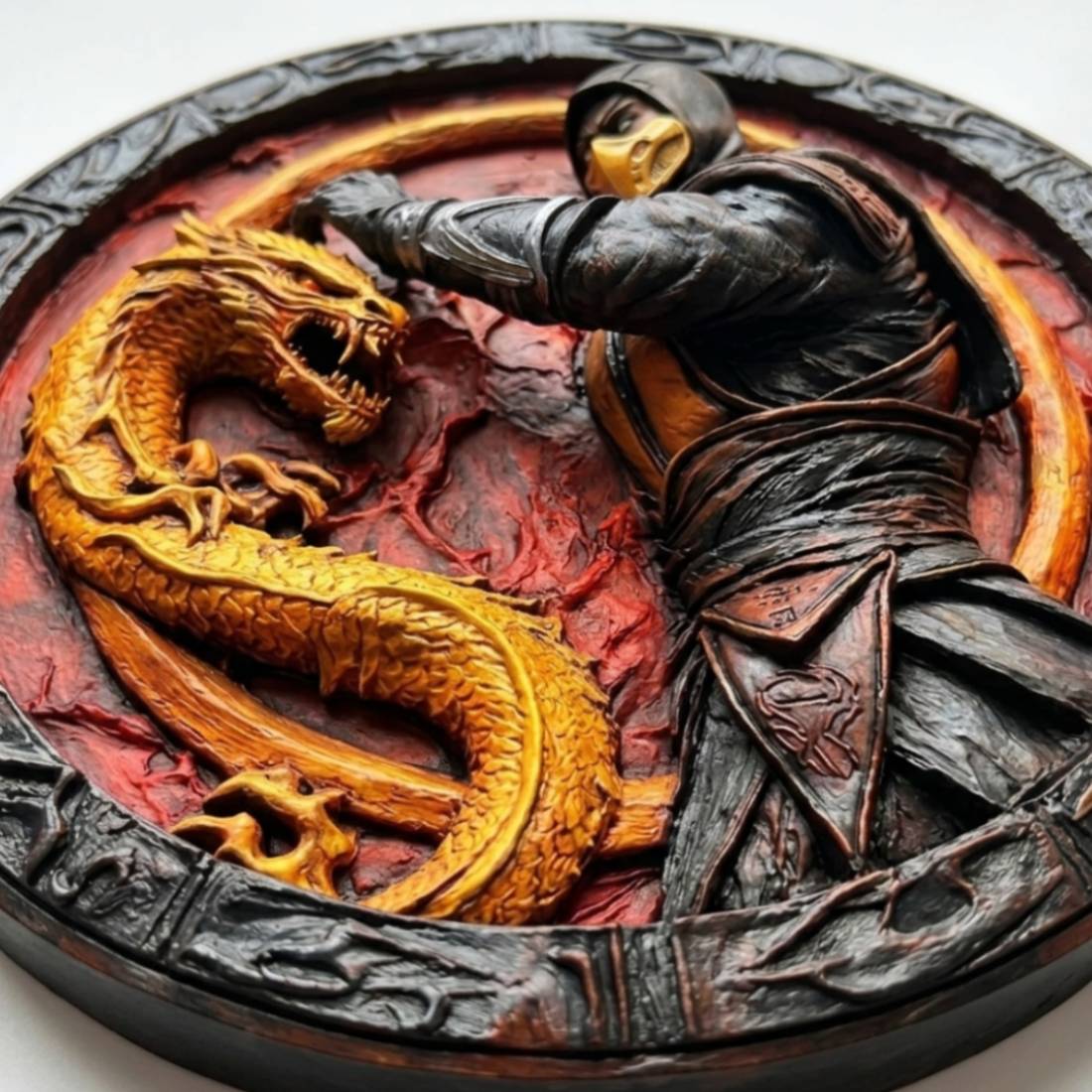 Mortal Kombat Warrior Sign - ملصق Mortal Kombat Warrior Sign - ملصق