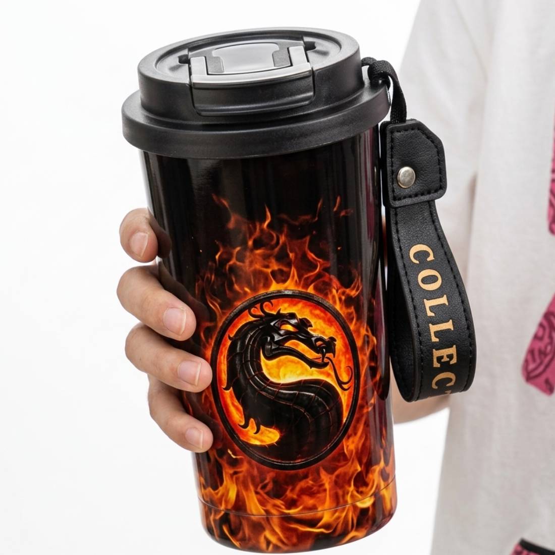Mortal Kombat Stainless Tumbler - قارورة Mortal Kombat Stainless Tumbler - قارورة