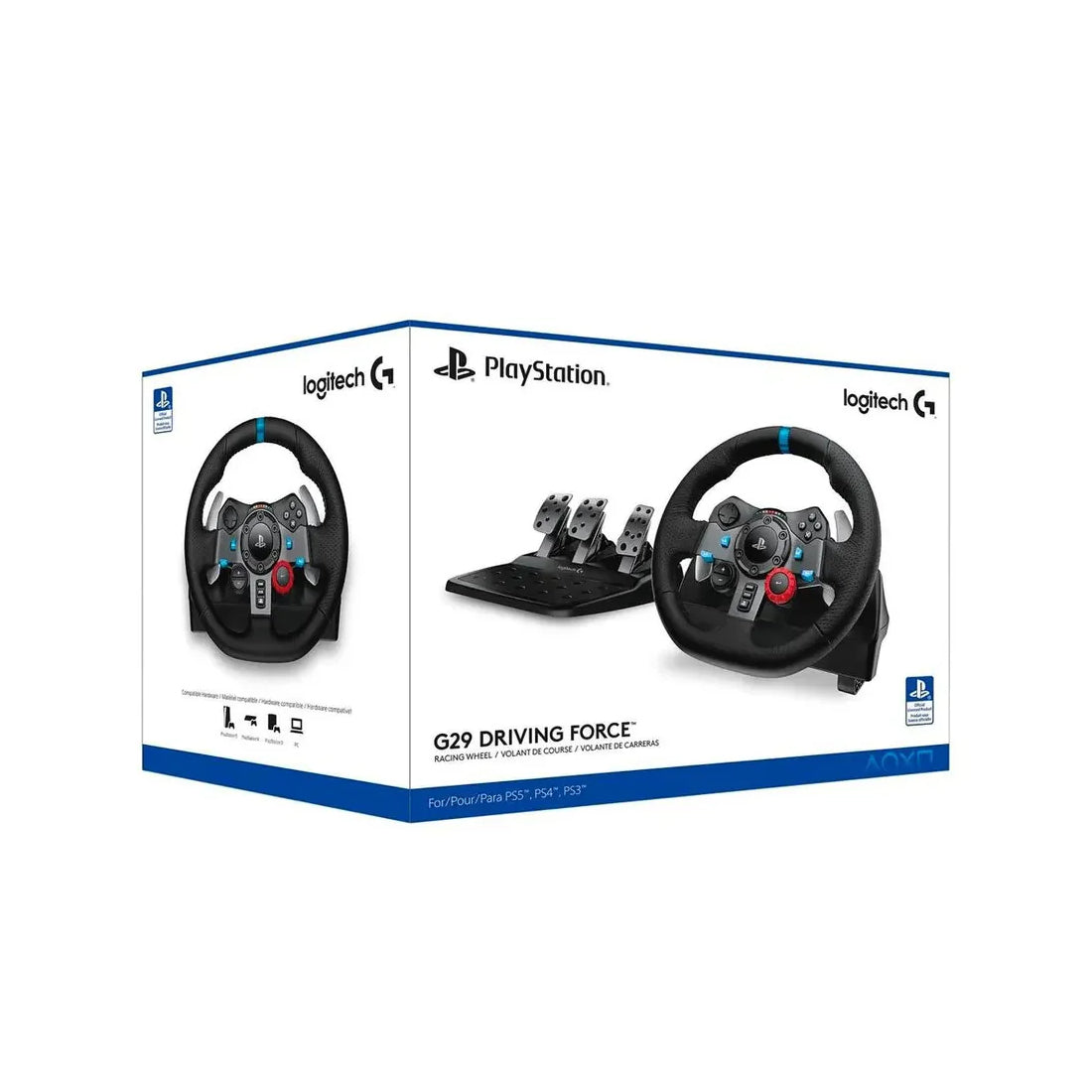 Logitech G29 Driving Force Steering Wheel & Pedals - عجلة قيادة