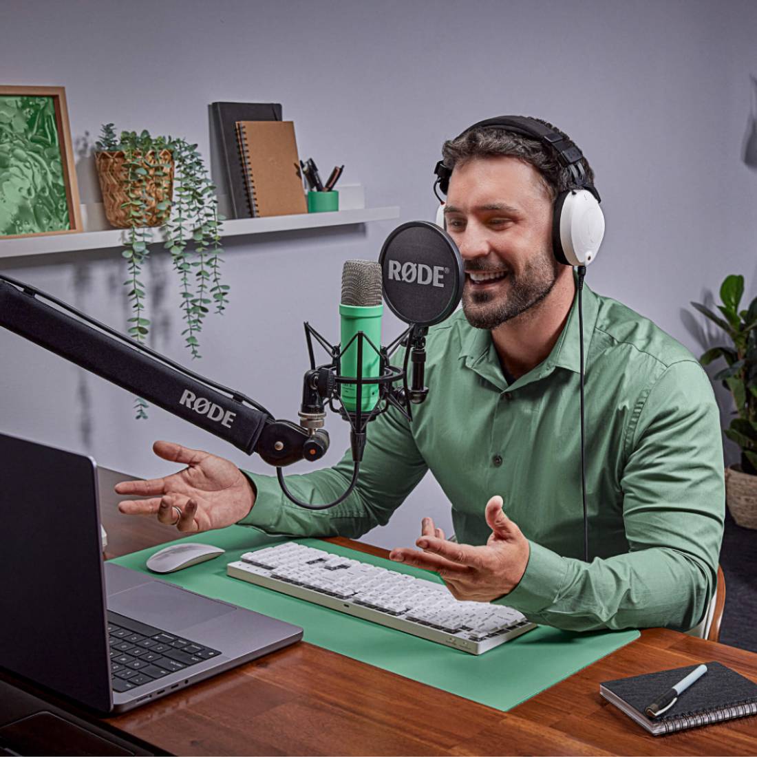 RØDE NT1 Signature - Green - ميكروفون RØDE NT1 Signature - Green - ميكروفون