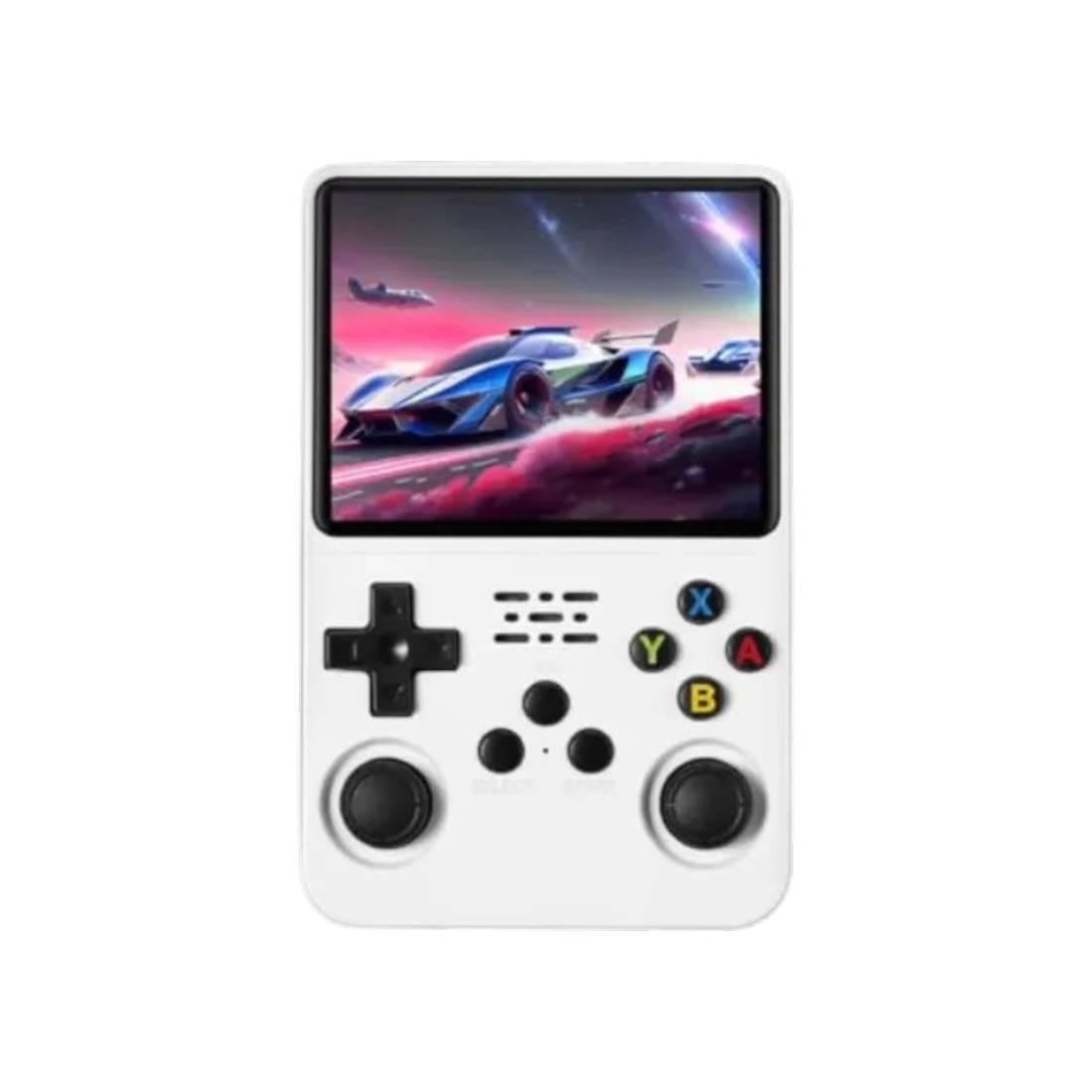 R36S Retro Handheld Video Game Console - White - جهاز ألعاب R36S Retro Handheld Video Game Console - White - جهاز ألعاب