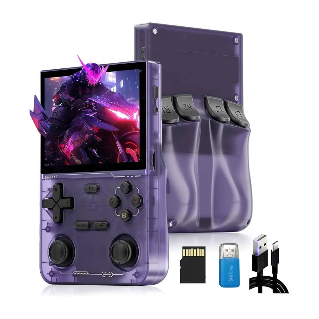 Portable Retro K36 64G Game Console - Purple - جهاز ألعاب Portable Retro K36 64G Game Console - Purple - جهاز ألعاب