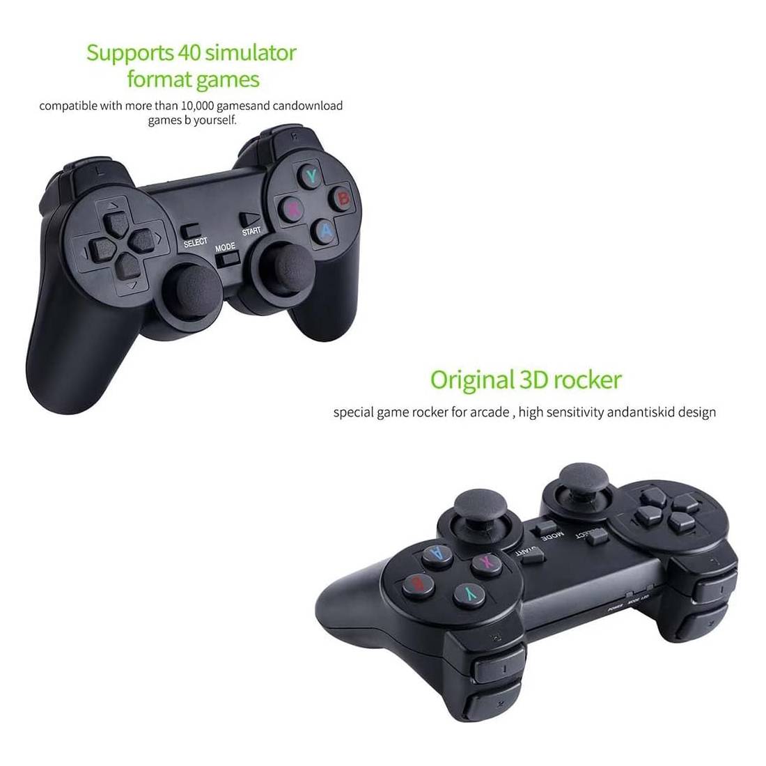 M8 4K Retro Game Stick - Handheld Console - Black - جهاز ألعاب M8 4K Retro Game Stick - Handheld Console - Black - جهاز ألعاب
