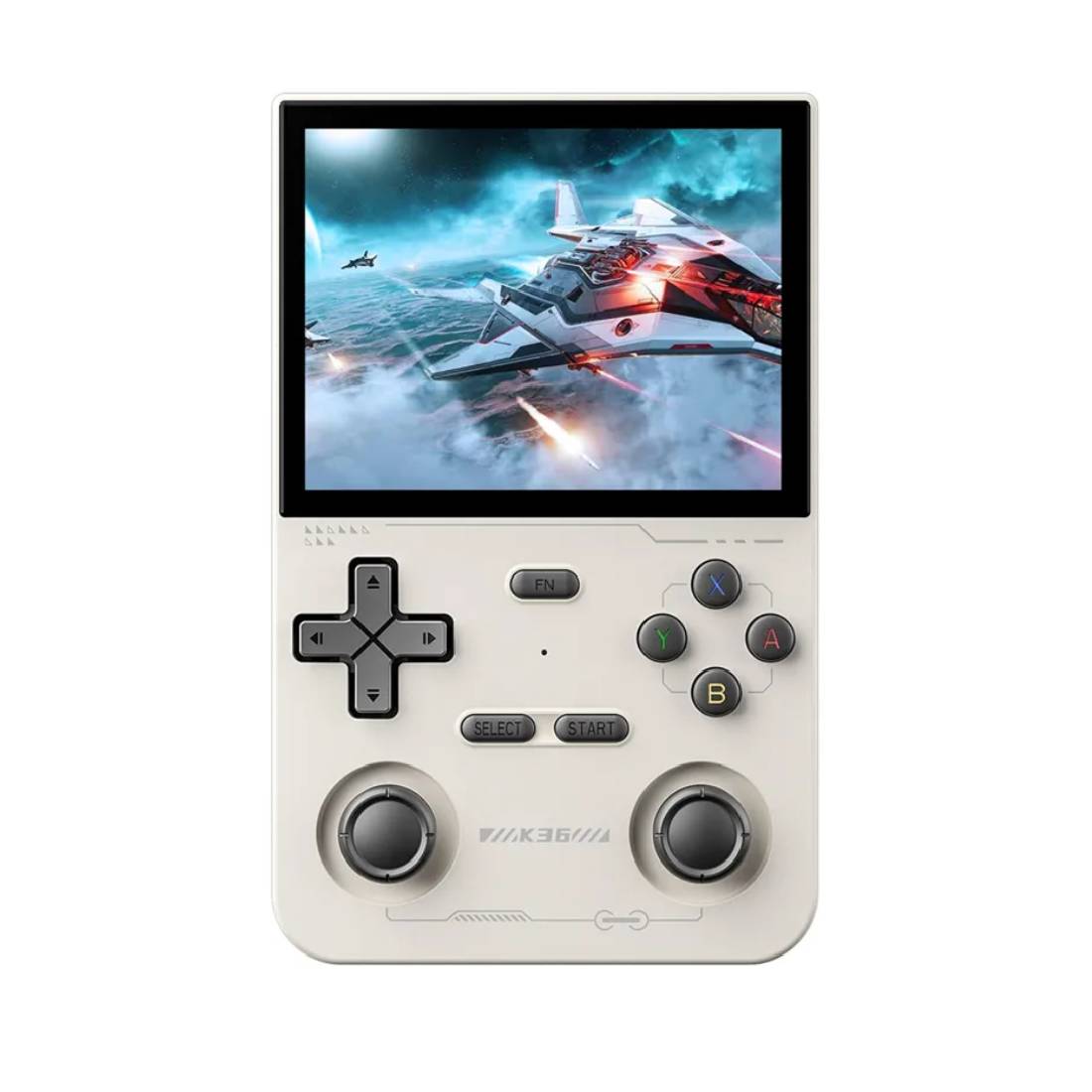 Portable Retro K36 64G Game Console - Warm gray - جهاز ألعاب Portable Retro K36 64G Game Console - Warm gray - جهاز ألعاب
