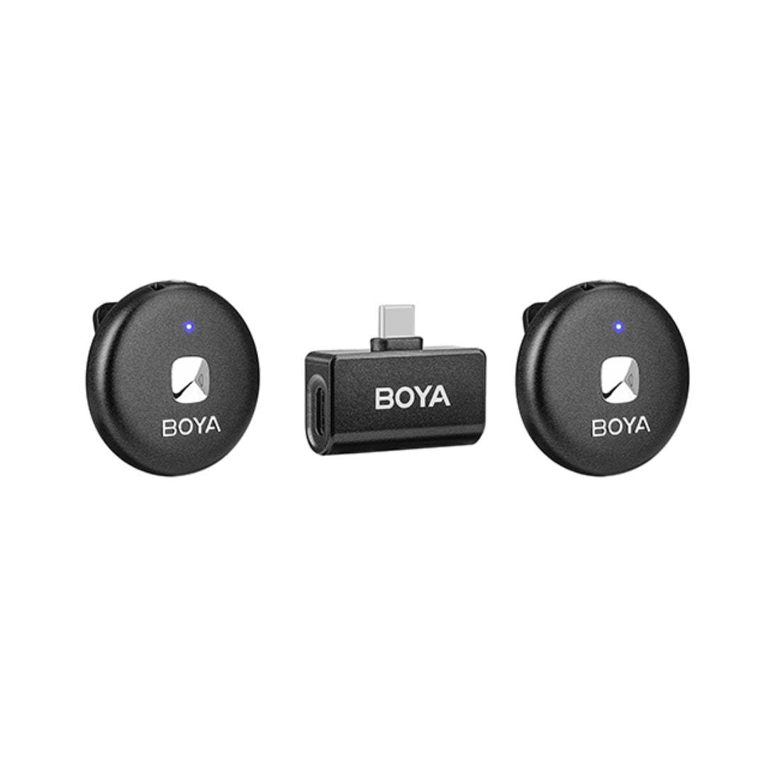 Boya Omic-D 2.4GHz Dual-Channel Wireless Microphone System - Black - ميكروفون - Store 974 | ستور ٩٧٤