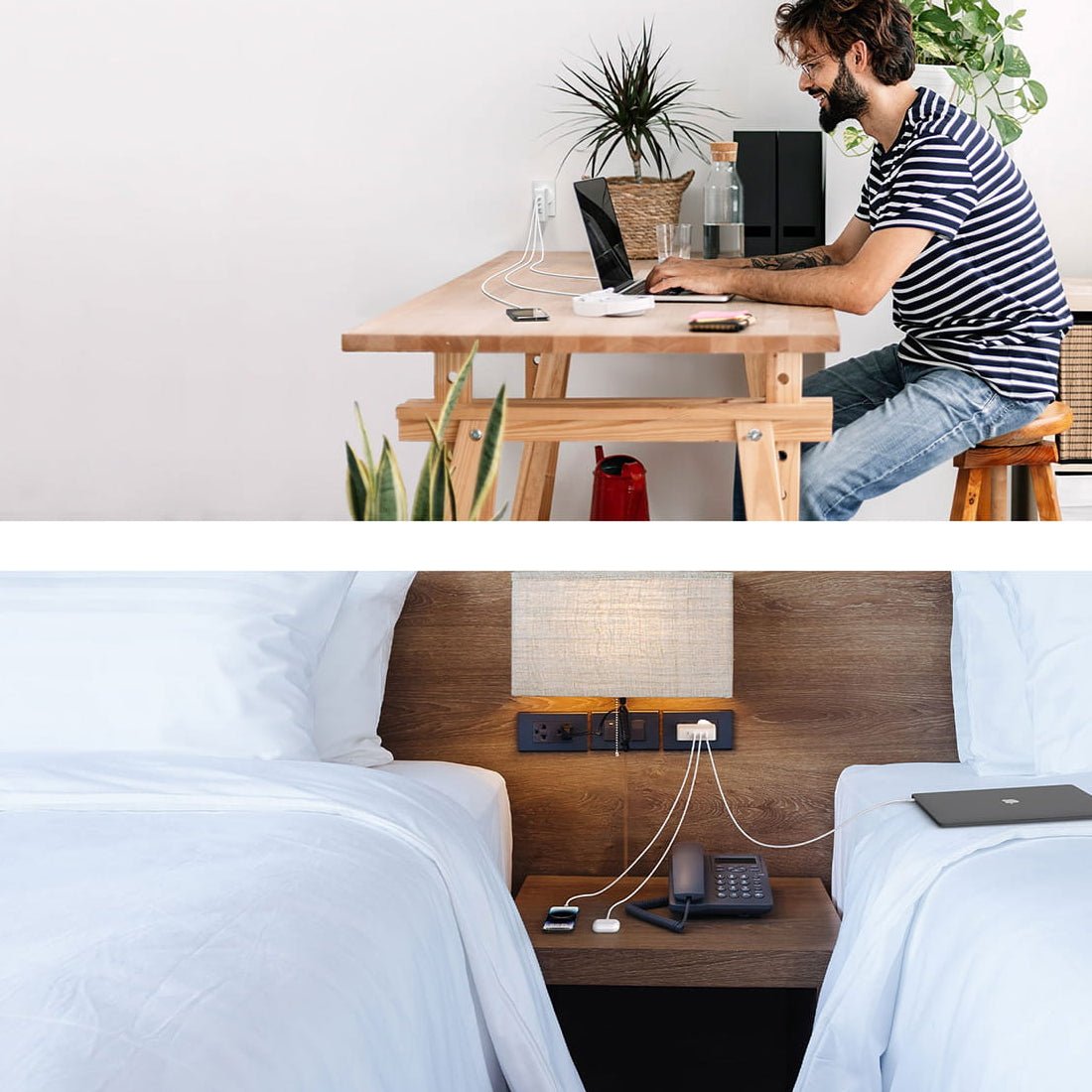 Belkin Boostmarge Pro 140W 4 -Port Gan Charger - شaحn Belkin Boostmarge Pro 140W 4 -Port Gan Charger - شaحn