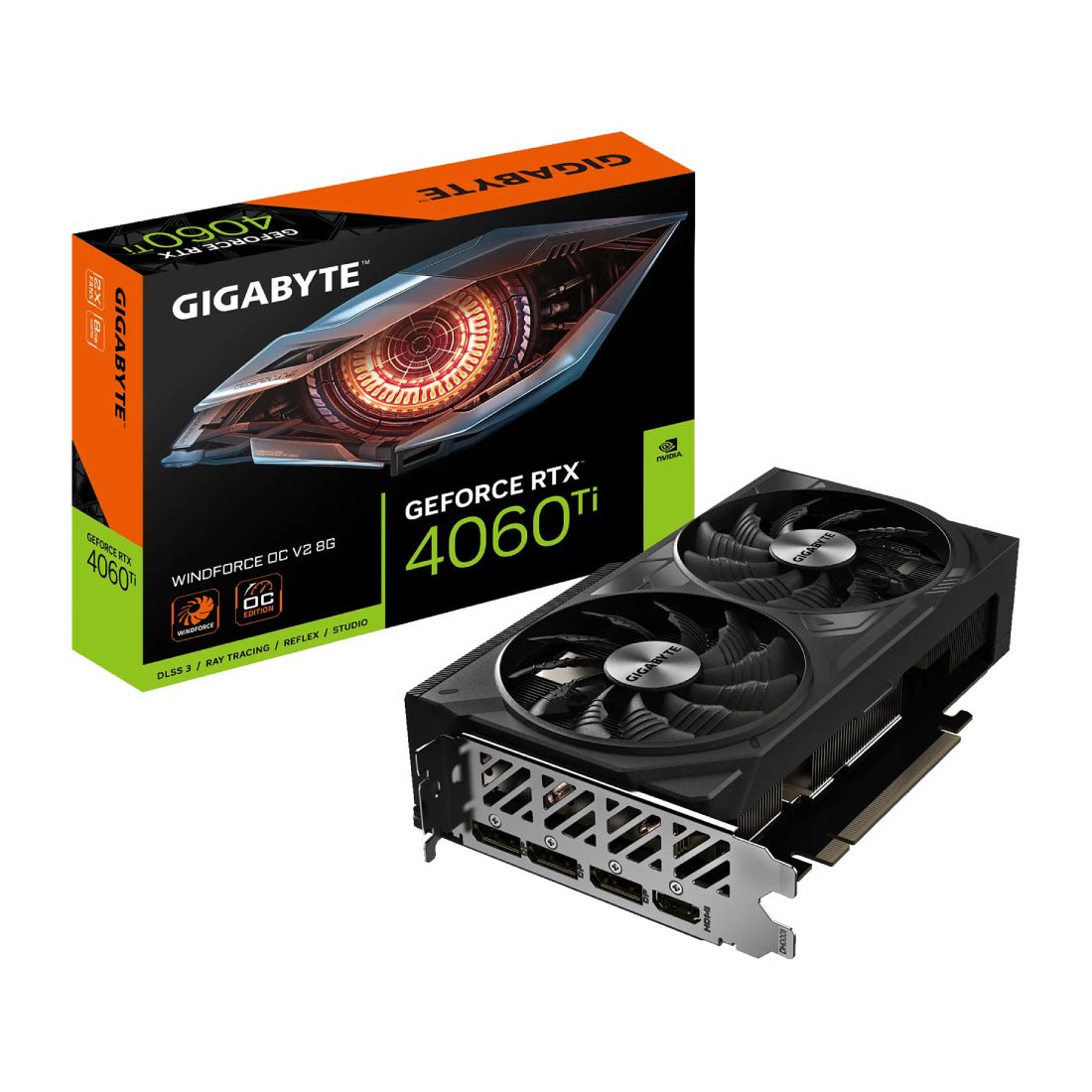    	 Gigabyte GeForce RTX 4060 Ti WindForce OC V2 8G Graphics Card