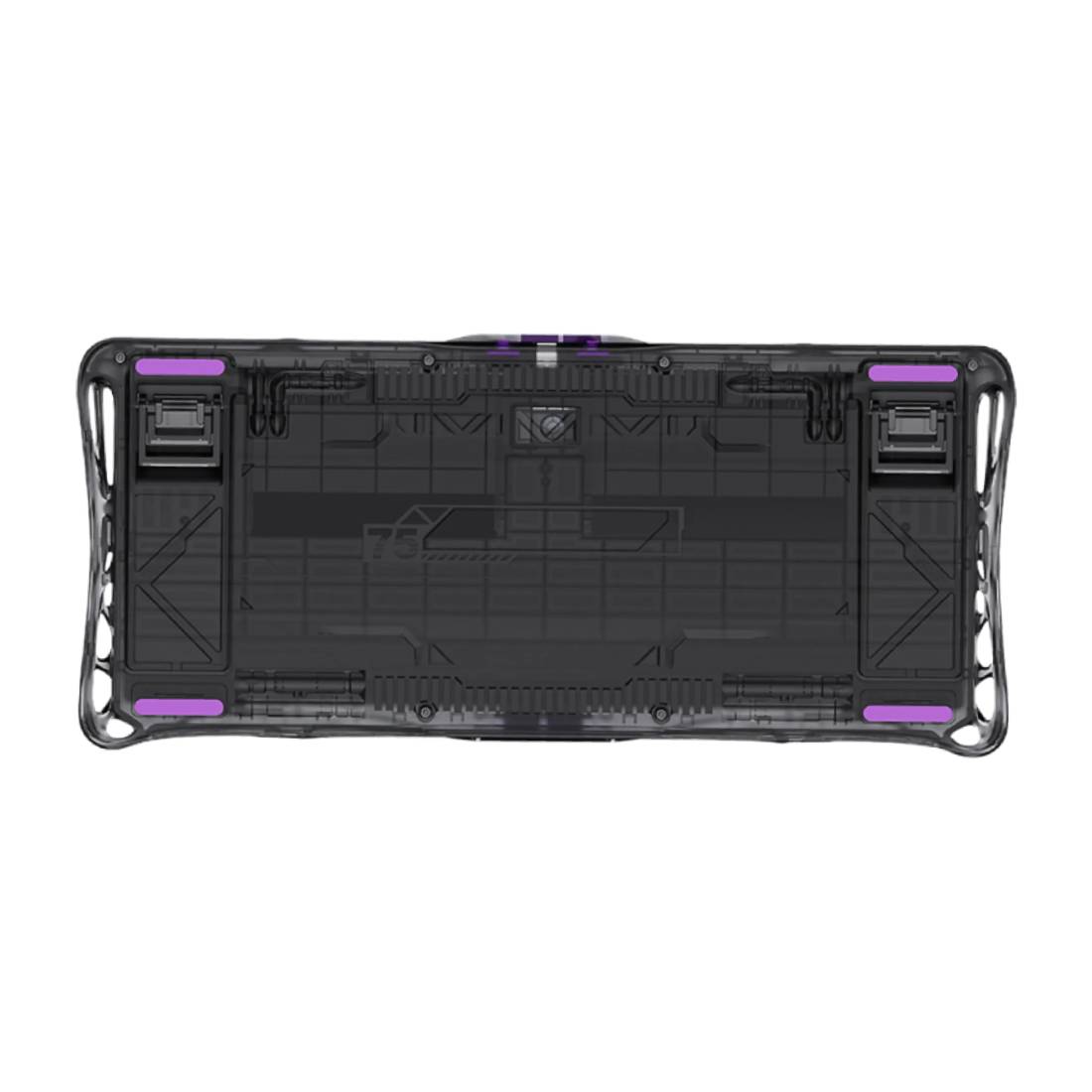 GravaStar Mercury V75 Lite 75% Hall Effect Magnetic Switch Gaming Keyboard - Transparent Black - لوحة مفاتيح - Store 974 Electronics WLL  | ستور٩٧٤ للالكترونيات ذ.م.م