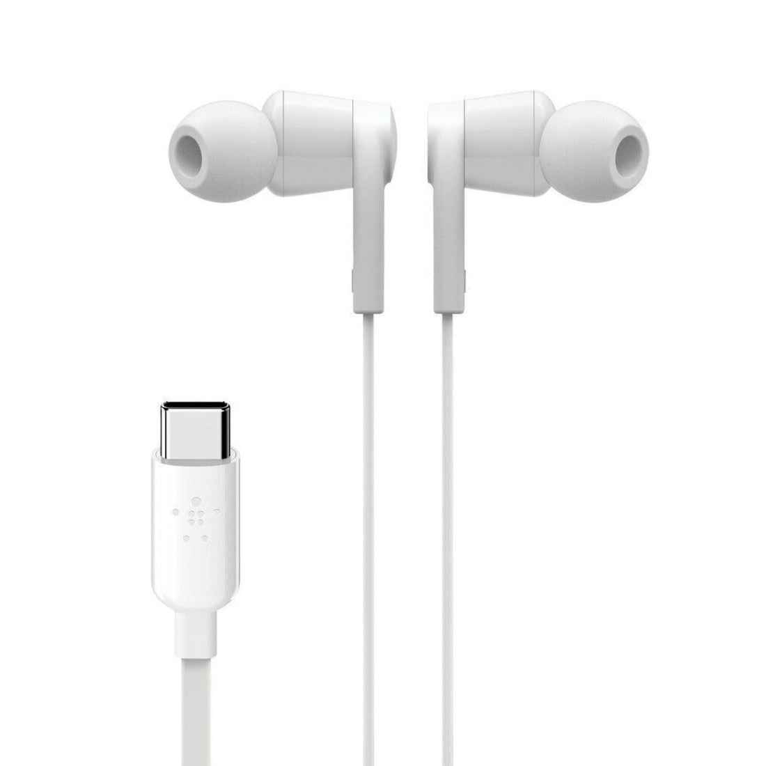 سماعات Belkin Rockstar USB -C - White - SMAATAT سماعات Belkin Rockstar USB -C - White - SMAATAT
