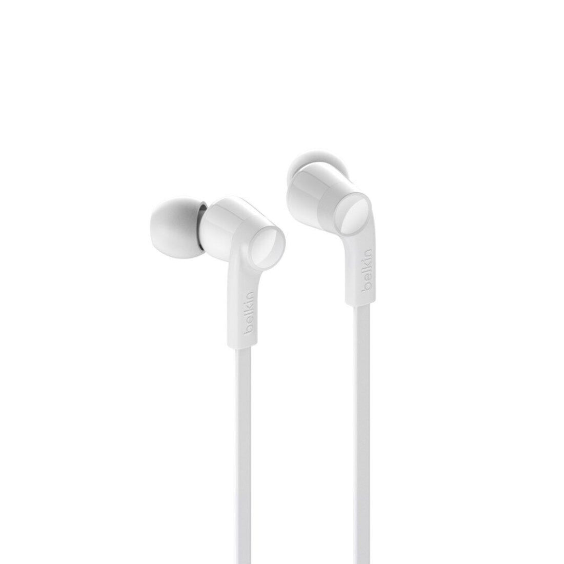 Belkin Rockstar USB-C Headphones - White - سماعات