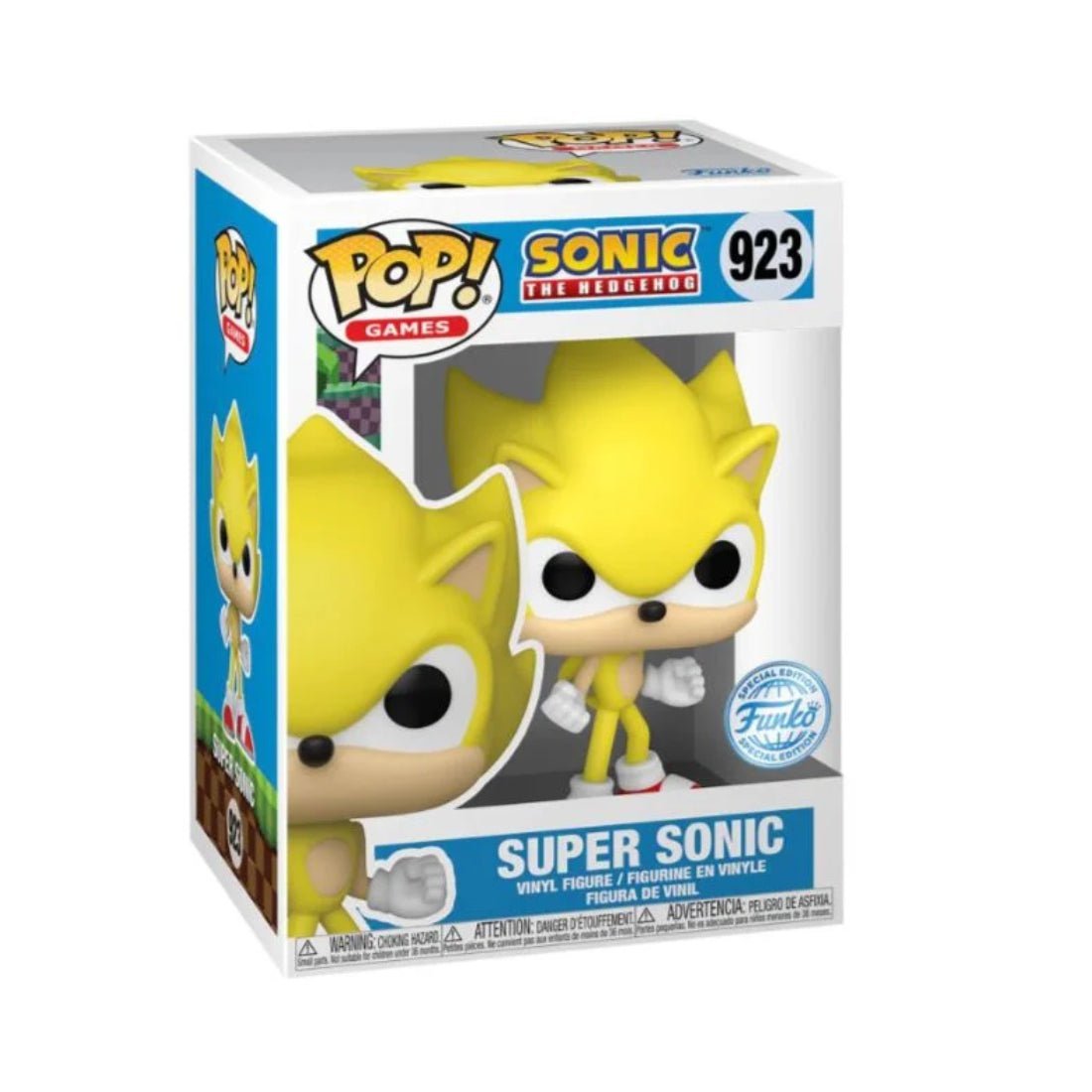 Funko Pop! Games: Sonic - Super Sonic #923 - دمية - Store 974 | ستور ٩٧٤