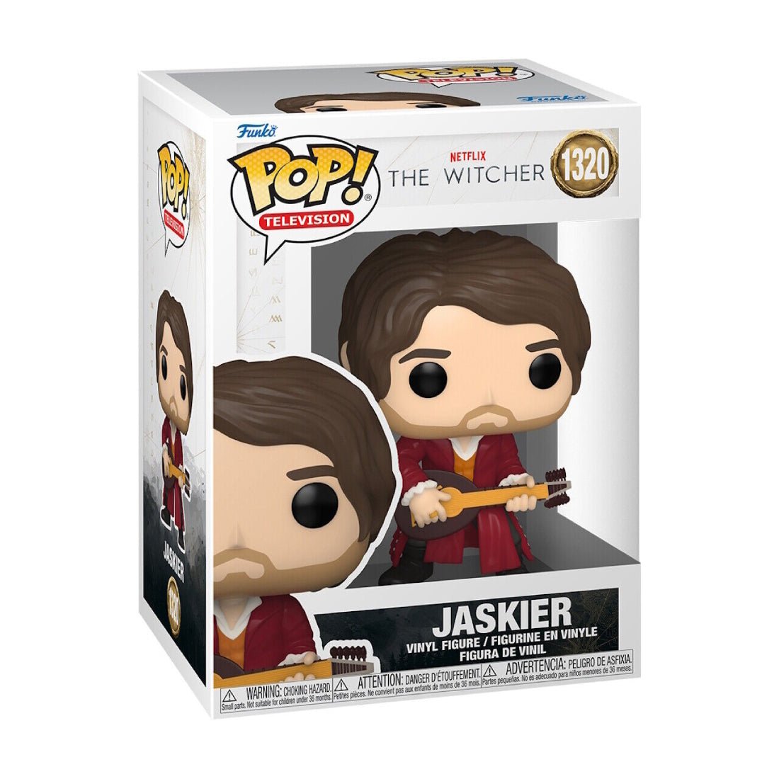 Funko Pop! Tv: Witcher S2 - Jaskier #1320 - دمية Funko Pop! Tv: Witcher S2 - Jaskier #1320 - دمية