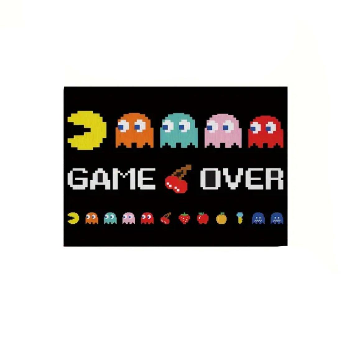 Game Room Game Over Wall Art Poster (40x1x60cm) - 1 Piece - ملصق - Store 974 | ستور ٩٧٤