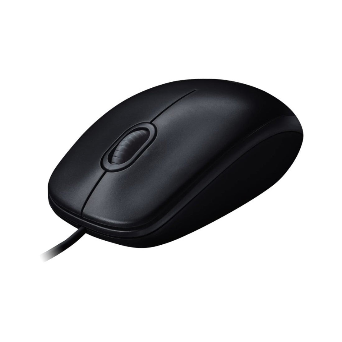 Logitech M100 Corded Wired Mouse - Black - فأrة Logitech M100 Corded Wired Mouse - Black - فأrة