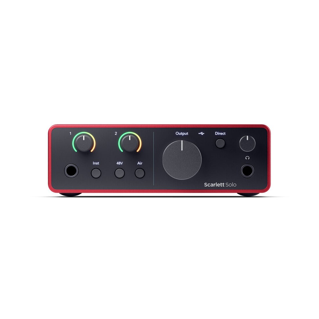 Focusrite Scarlett Solo Studio 4th Generation Audio Interface - Red - مجموعة تسجيل - Store 974 | ستور ٩٧٤