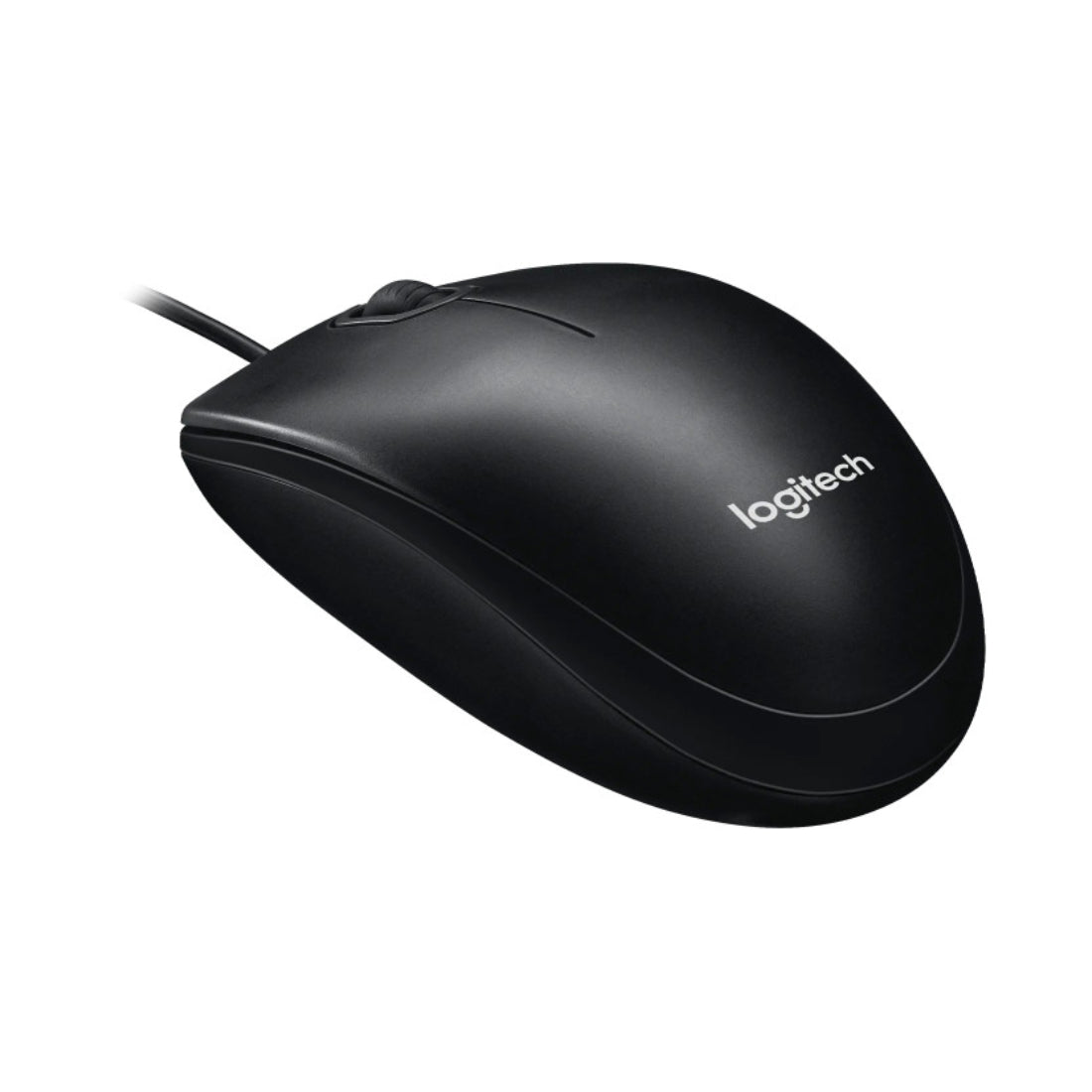 Logitech M100 Corded Wired Mouse - Black - فأrة Logitech M100 Corded Wired Mouse - Black - فأrة