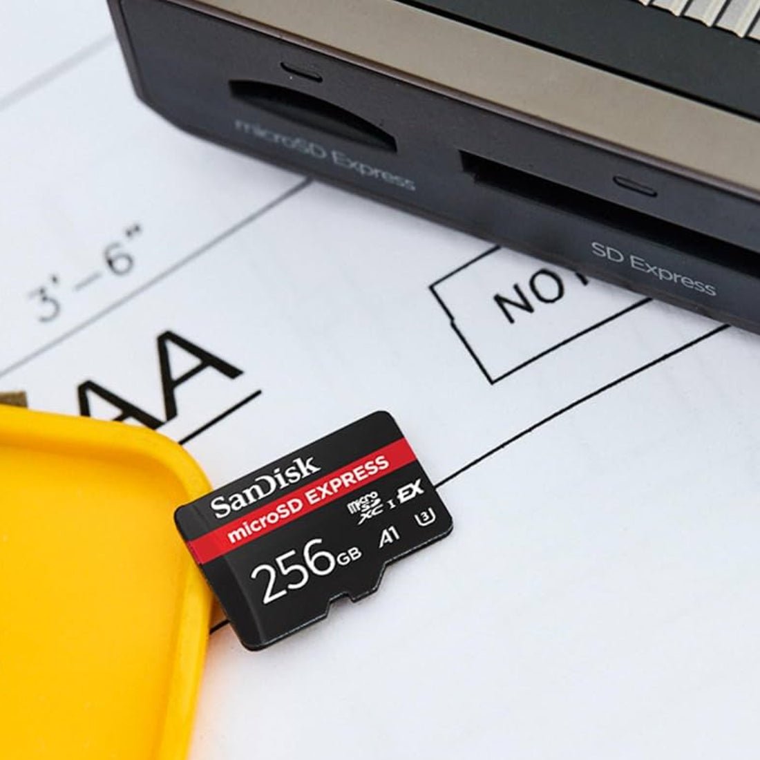 SanDisk 256GB Express microSD Card - مساحة تخزين SanDisk 256GB Express microSD Card - مساحة تخزين