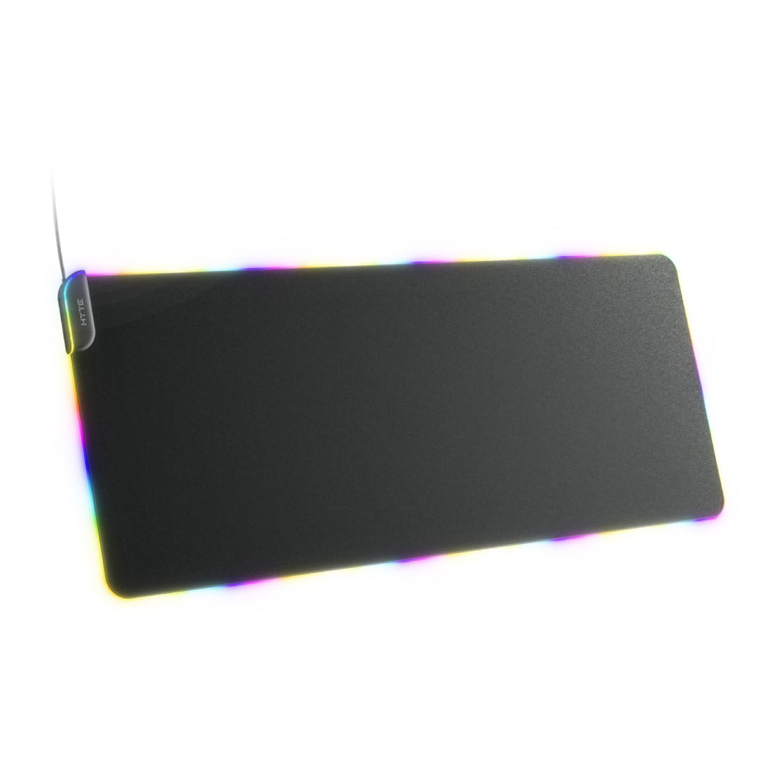 Hyte CNVS Intense Play Mat RGB Gaming Mouse Pad – Black - حصيرة الفأرة Hyte CNVS Intense Play Mat RGB Gaming Mouse Pad – Black - حصيرة الفأرة