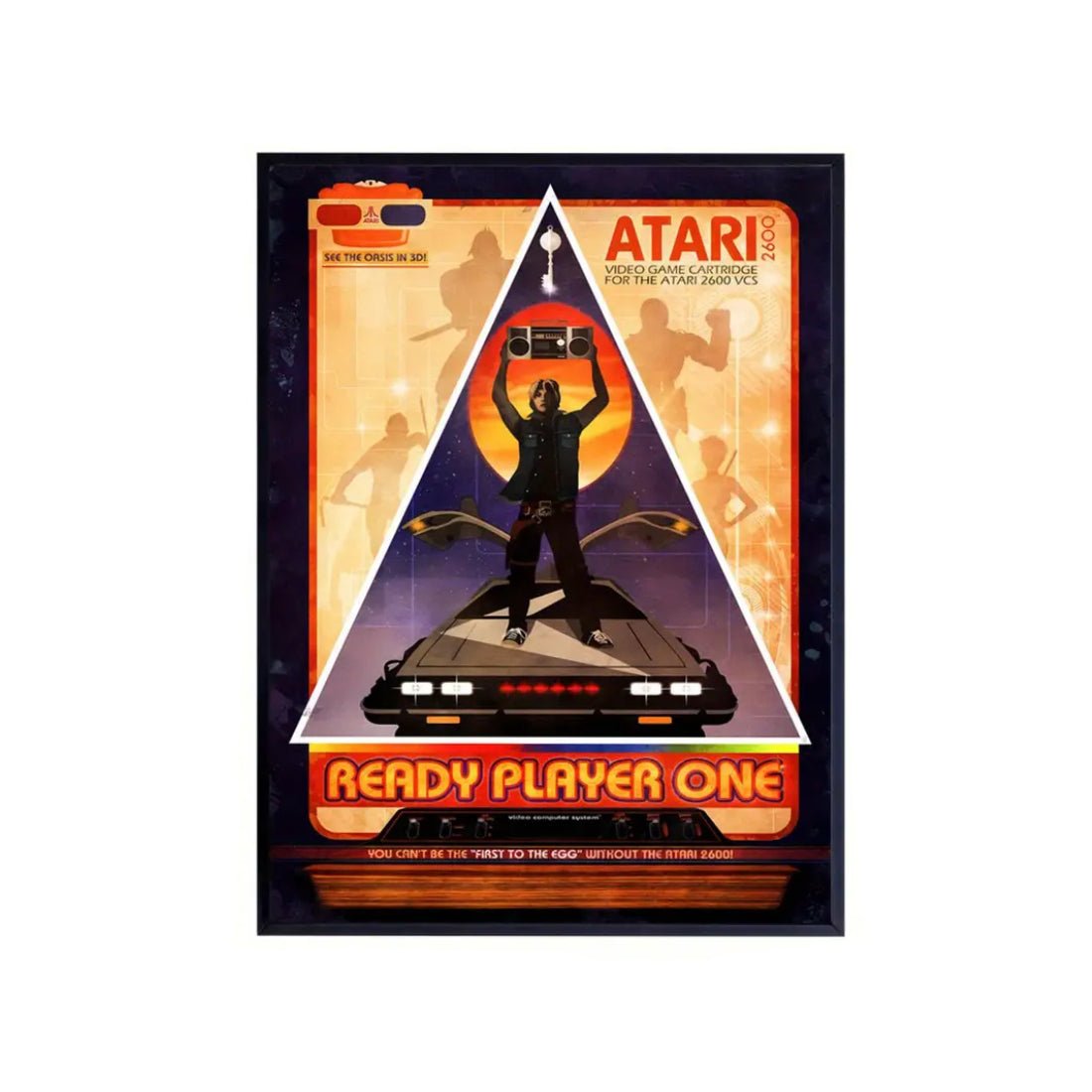 Ready Player One Atari Game Concept Art Poster (50x1x70cm) - ملصق - Store 974 | ستور ٩٧٤