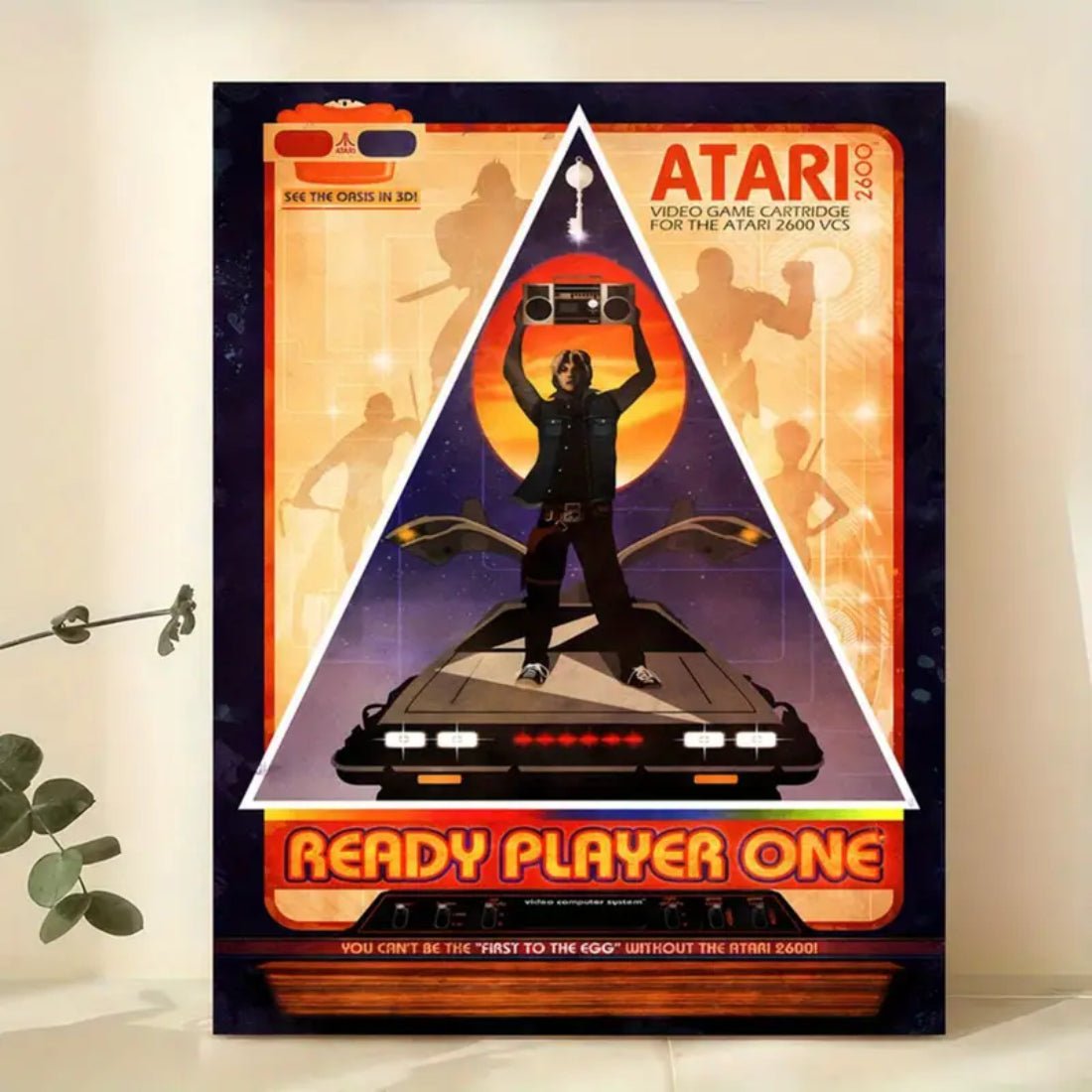 Ready Player One Atari Game Concept Art Poster (50x1x70cm) - ملصق - Store 974 | ستور ٩٧٤