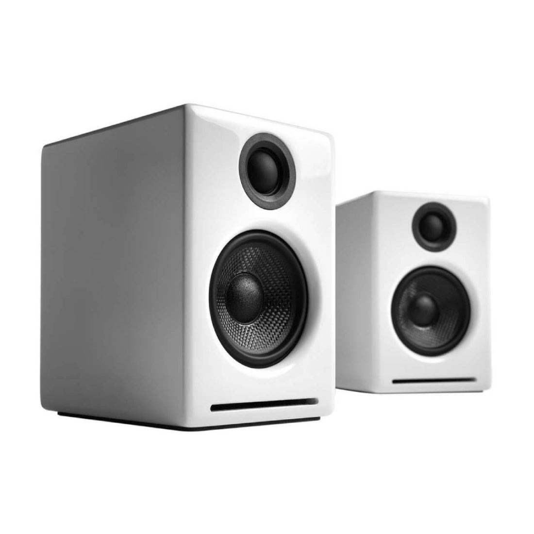 Audioengine A2+ Wireless Bluetooth Speaker System - White - مكبر صوت