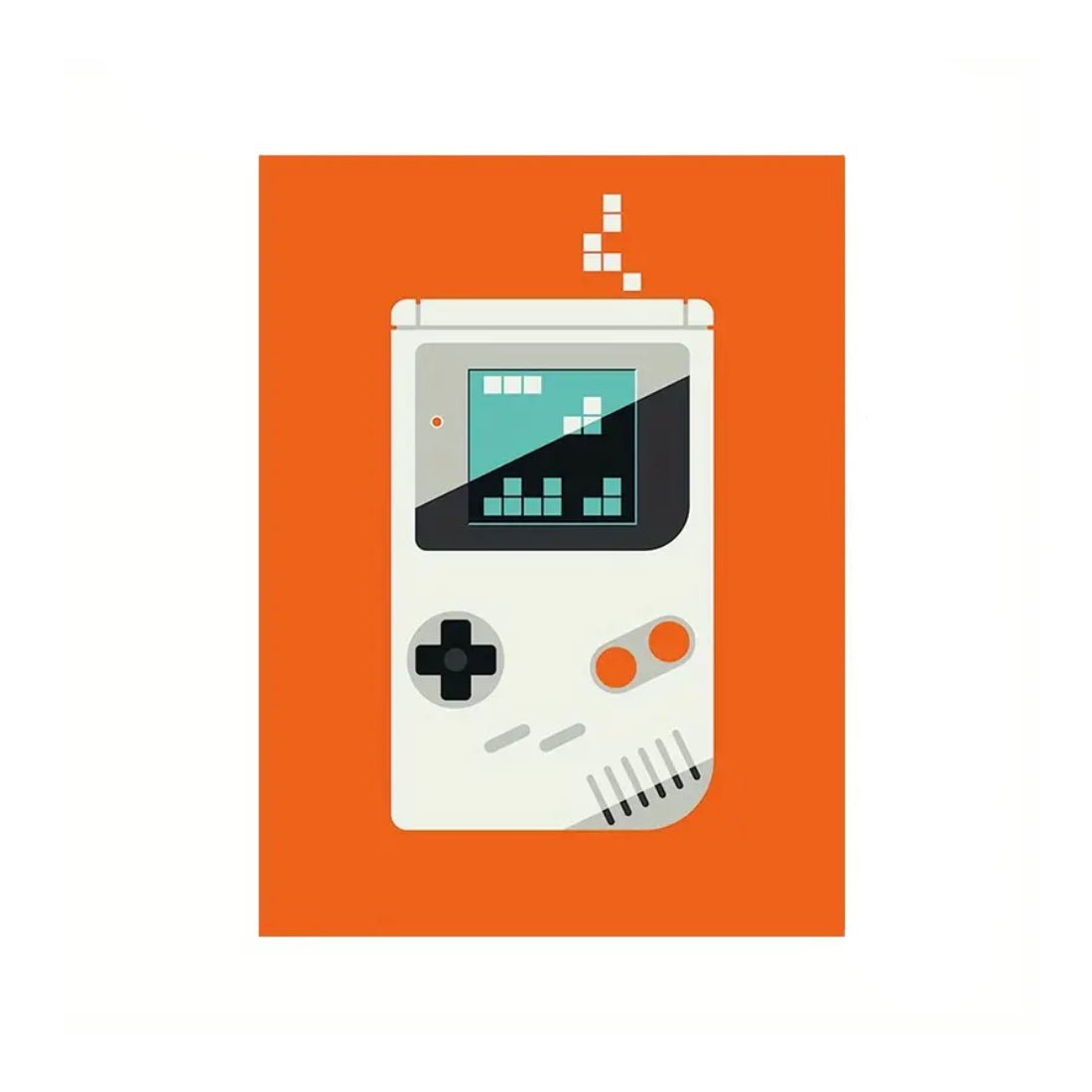 Gameboy Classic Console Wall Art Poster (39x1x59cm) - 1 Piece - ملصق - Store 974 | ستور ٩٧٤