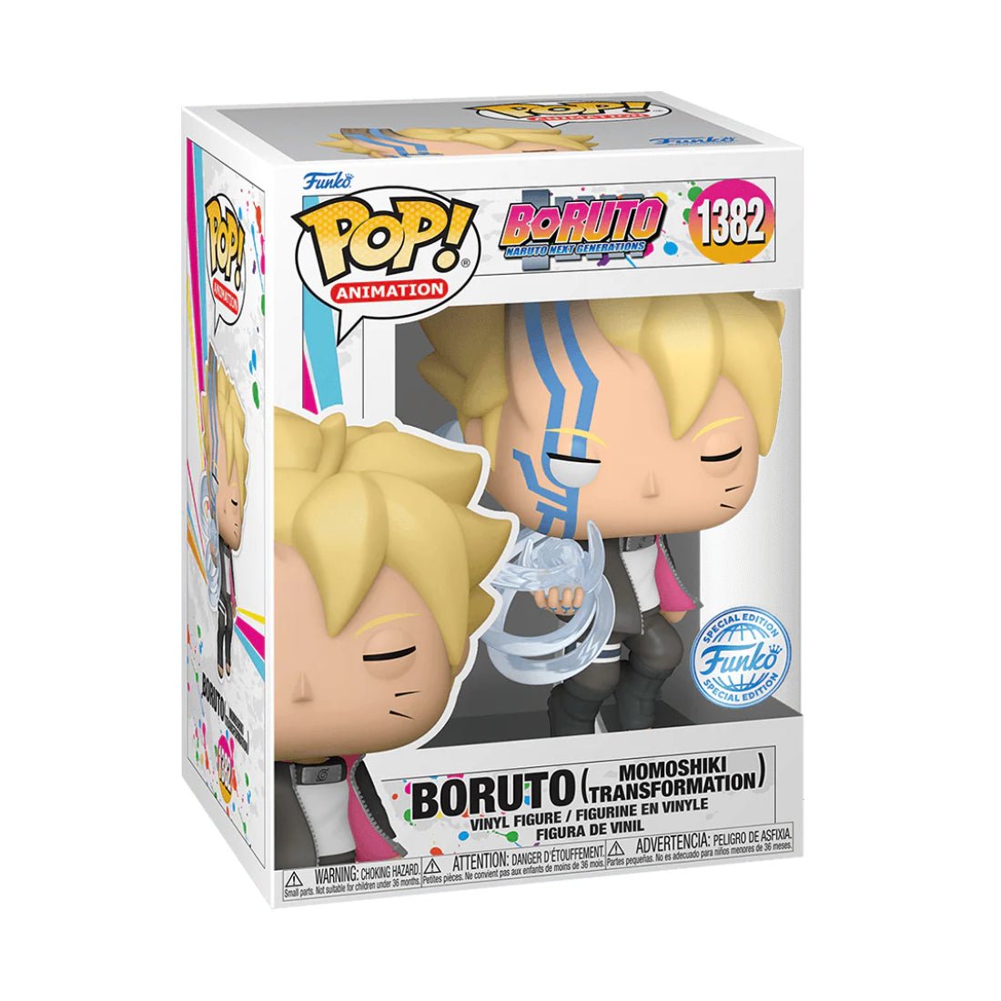 Funko Pop! Animation: Boruto - Boruto Momo Transformation (GW) #1382 - دمية - Store 974 | ستور ٩٧٤