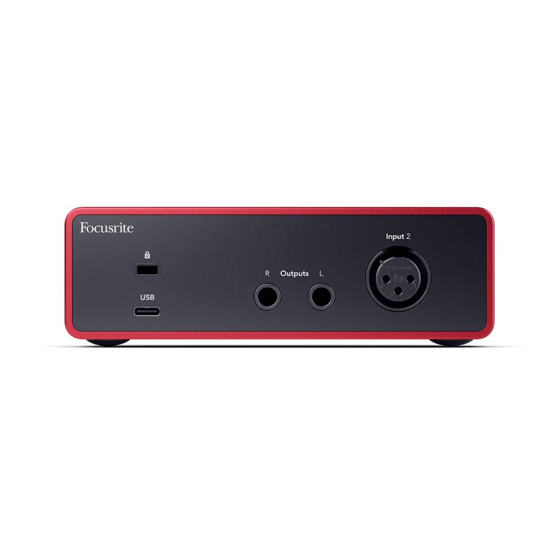 Focusrite Scarlett Solo 4th Generation Audio Interface - Red - جهاز تسجيل - Store 974 | ستور ٩٧٤