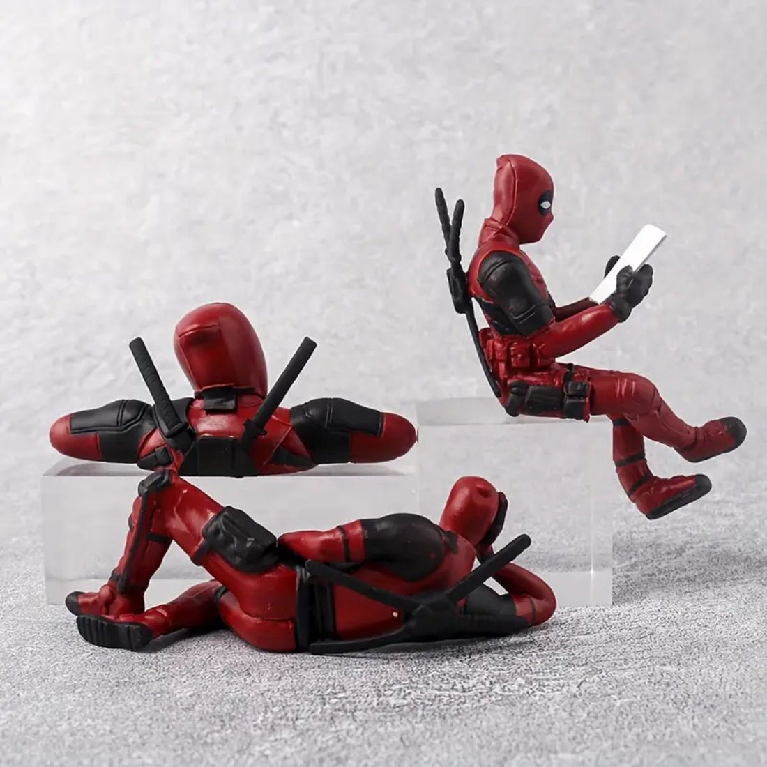 Marvel Deadpool Collectible Figurines - Style 4 (8x1x4cm) - مجسم - Store 974 | ستور ٩٧٤