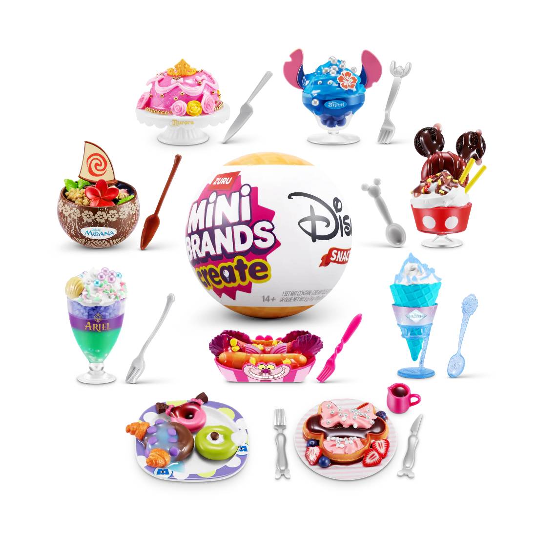 Zuru Mini Brands Create Disney Snacks - Series 1 - لعبة Zuru Mini Brands Create Disney Snacks - Series 1 - لعبة