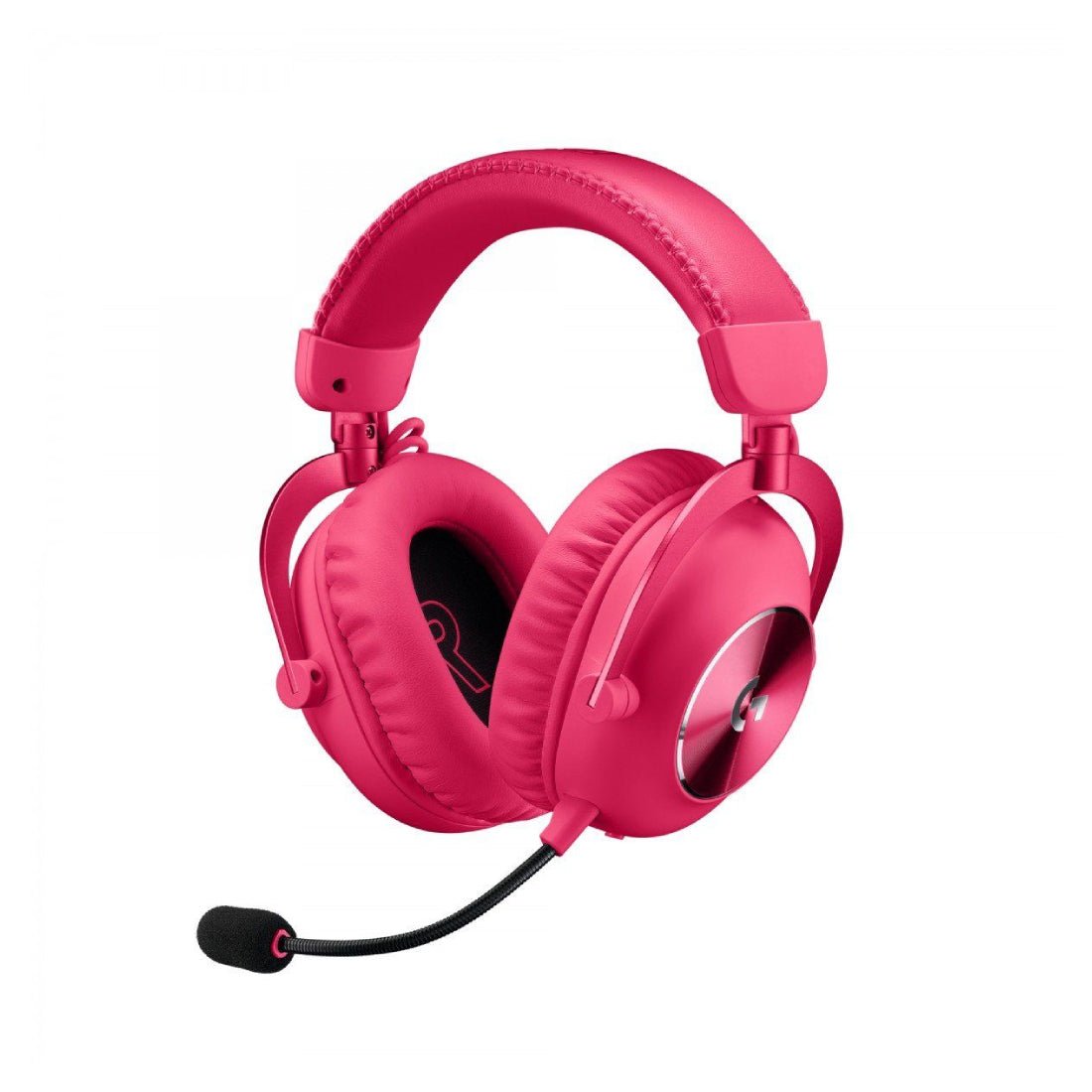 Logitech Pro X 2 LightSpeed Wireless Gaming Headset - Magenta - سماعة Logitech Pro X 2 LightSpeed Wireless Gaming Headset - Magenta - سماعة