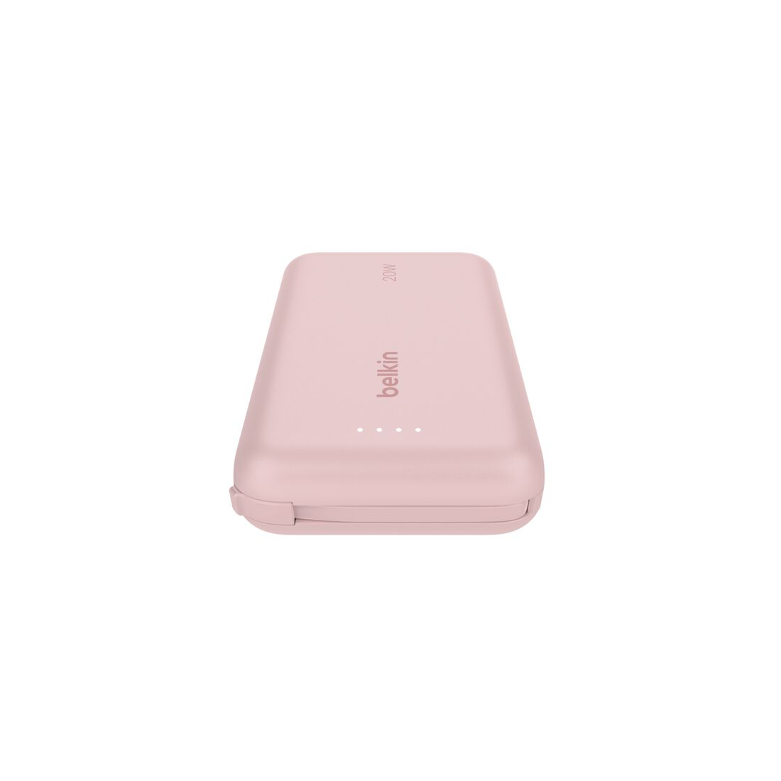 Belkin Power Bank 10K with Integrated Cable - Pink - مزود الطاقة