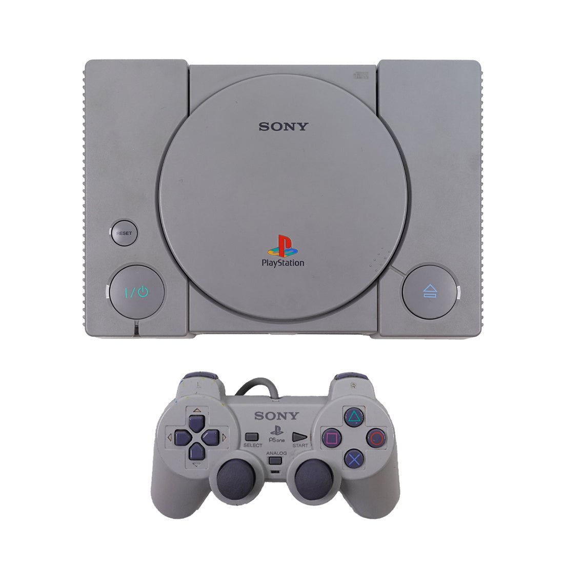 (Pre - Owned) Sony PlayStation 1 Fat Console with DualShock Controller - ريترو - Store 974 | ستور ٩٧٤